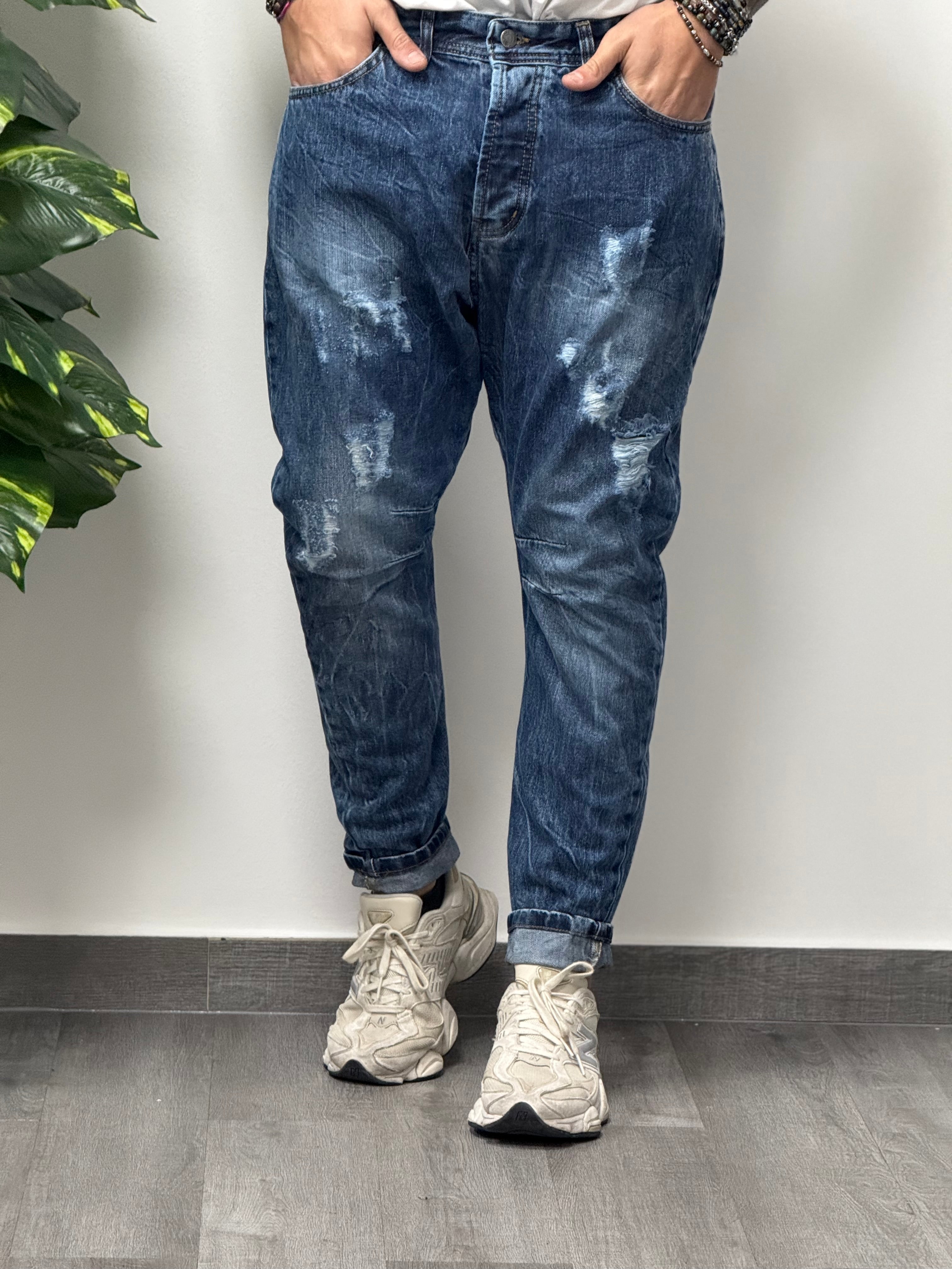 JEANS BIKER NEW JOB BRAND