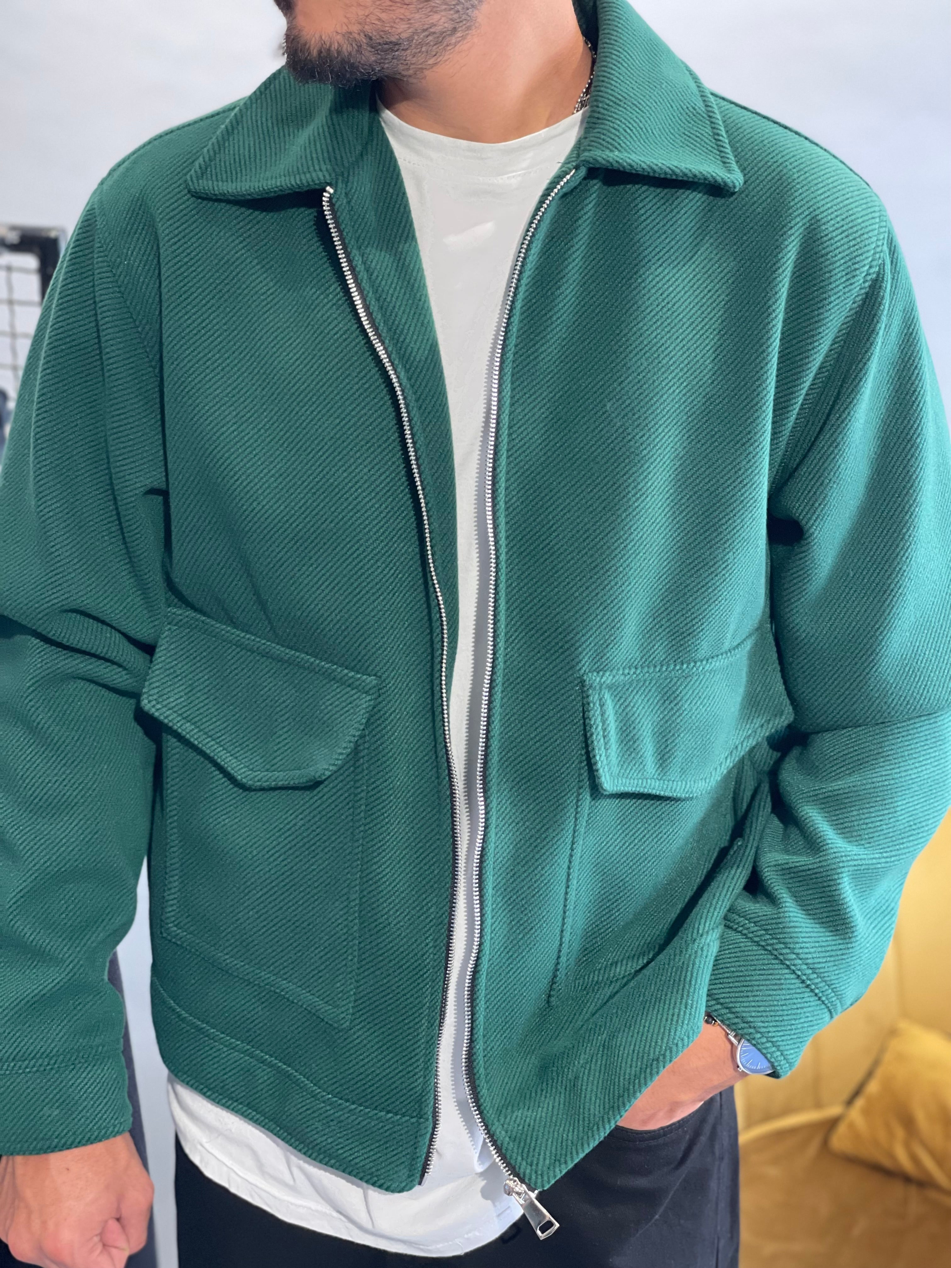 Giubbino Coatara Verde New Job Brand