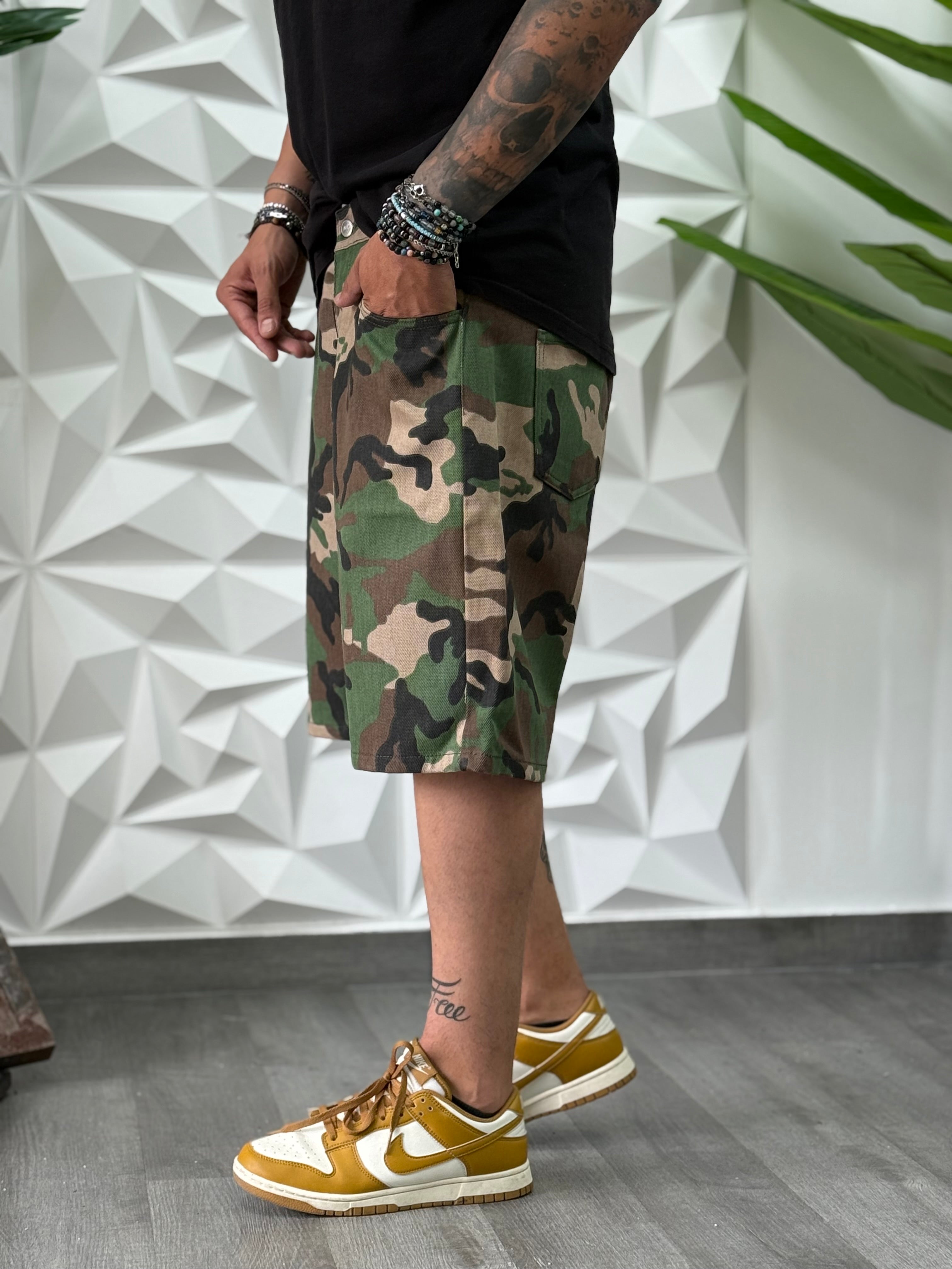 BERMUDA BALEN MILITARE NEW JOB BRAND