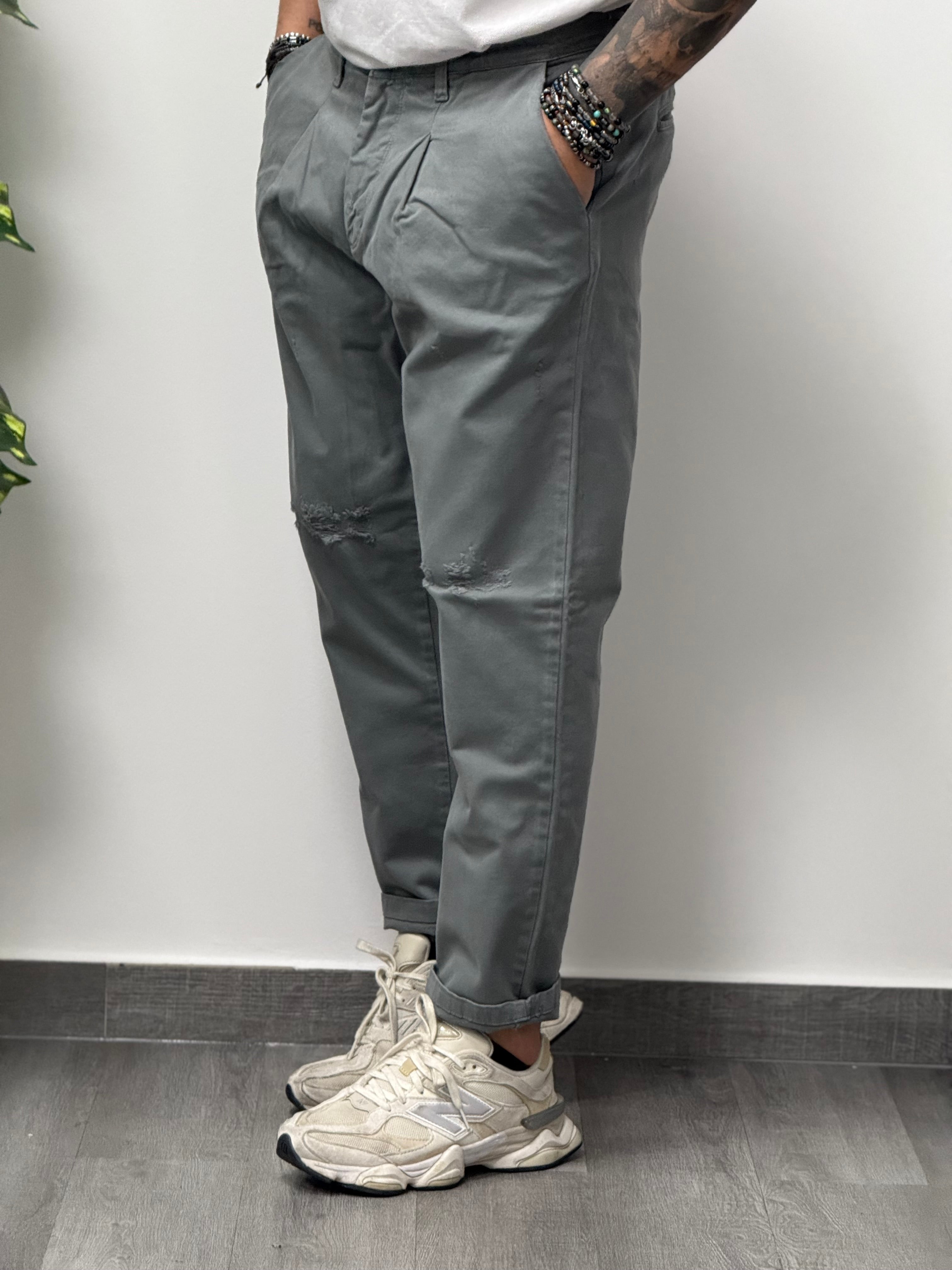 PANTALONE MILANO GRIGIO NEW JOB BRAND