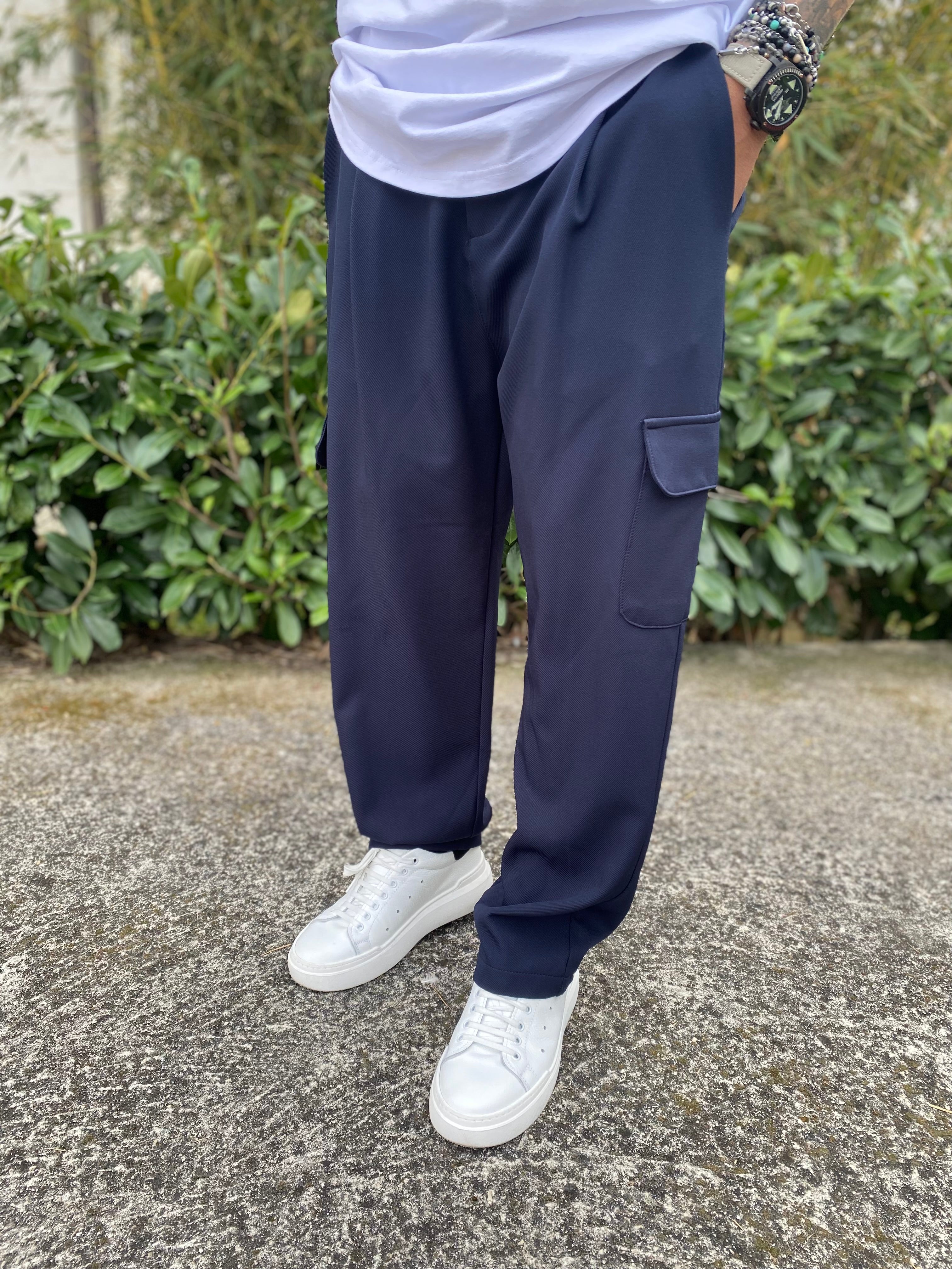Pantalone Fondo Ampio NJB