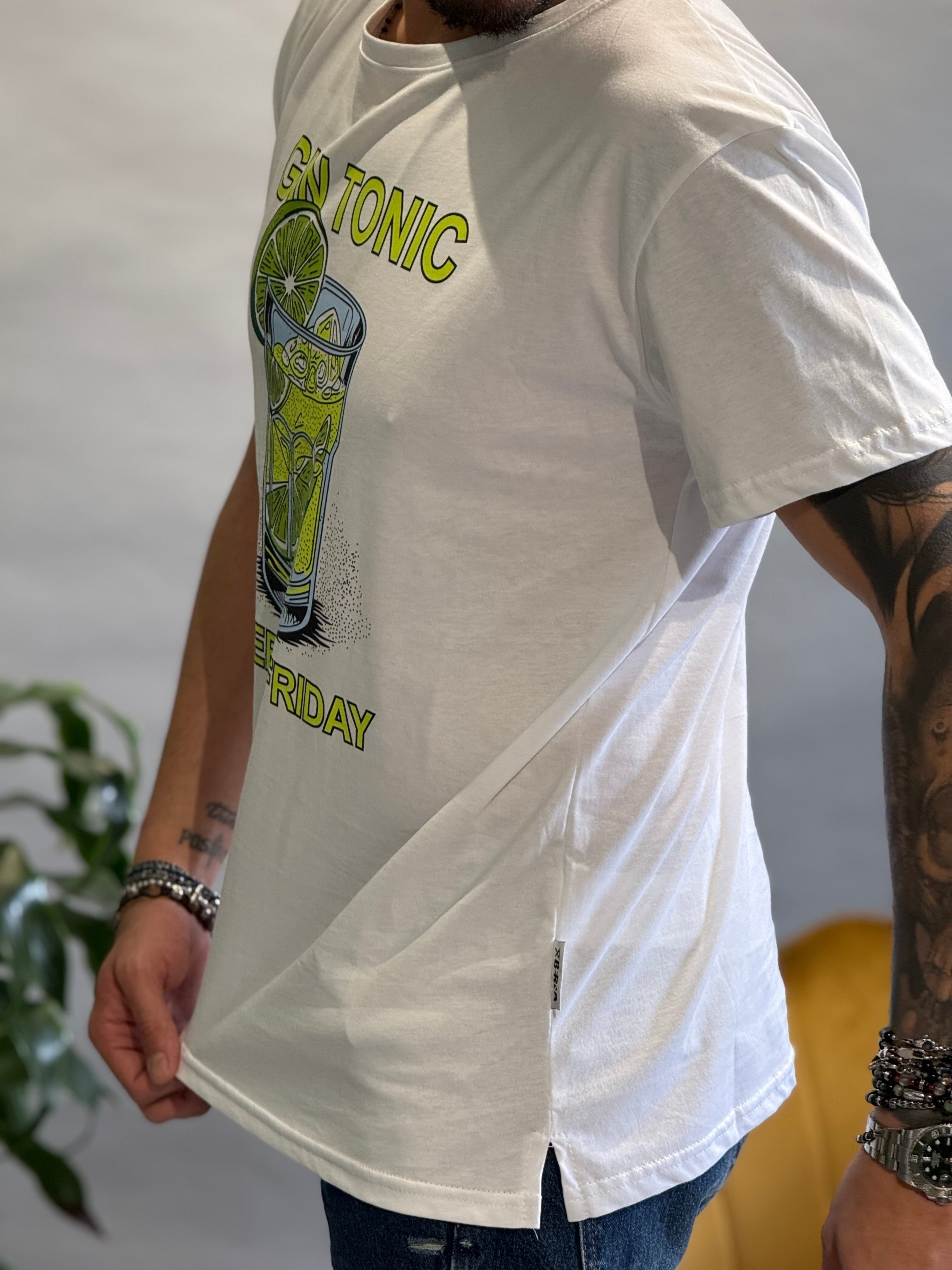 SHIRT GIN TONIC LIME