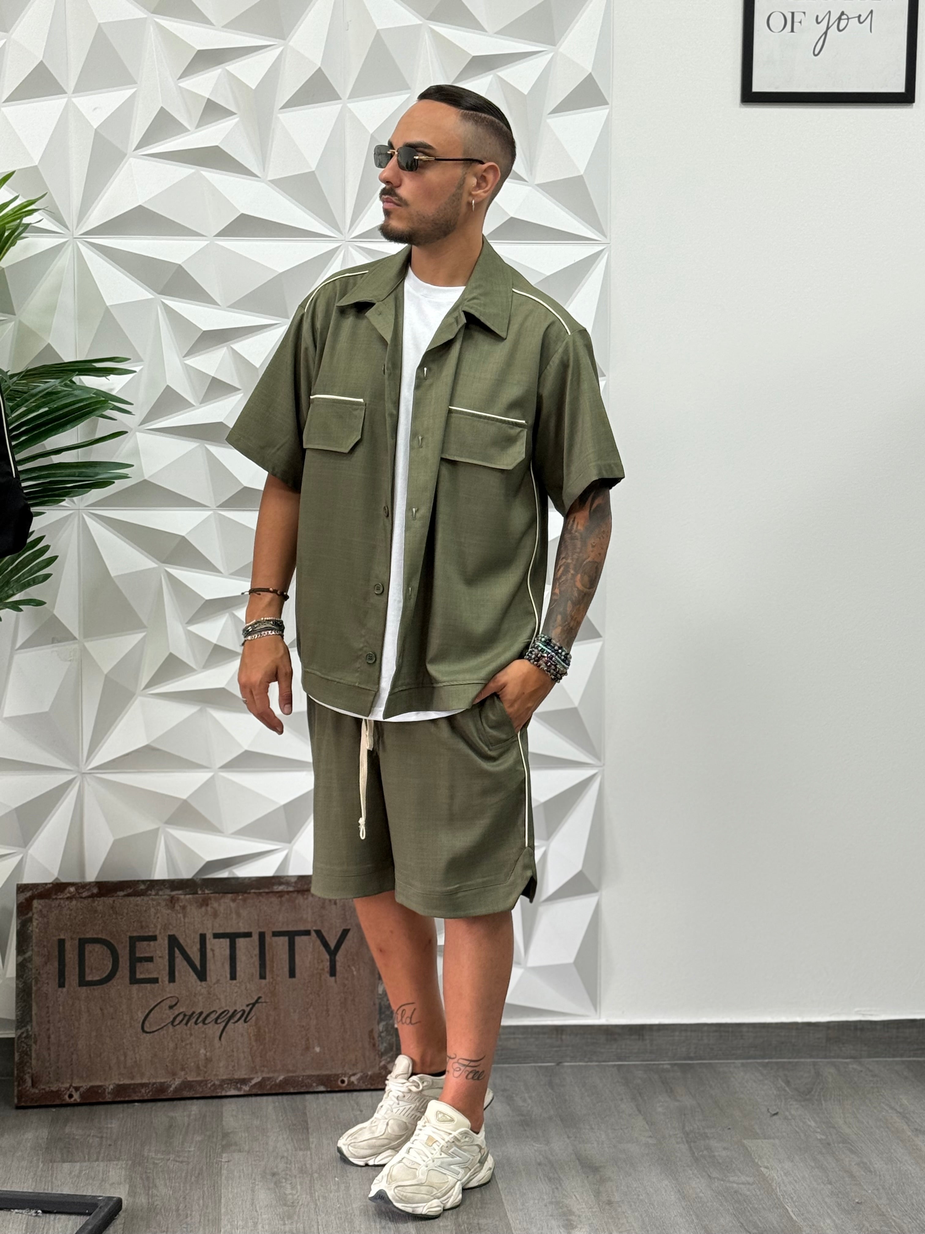 COORDINATO RIO VERDE OVER NEW JOB BRAND