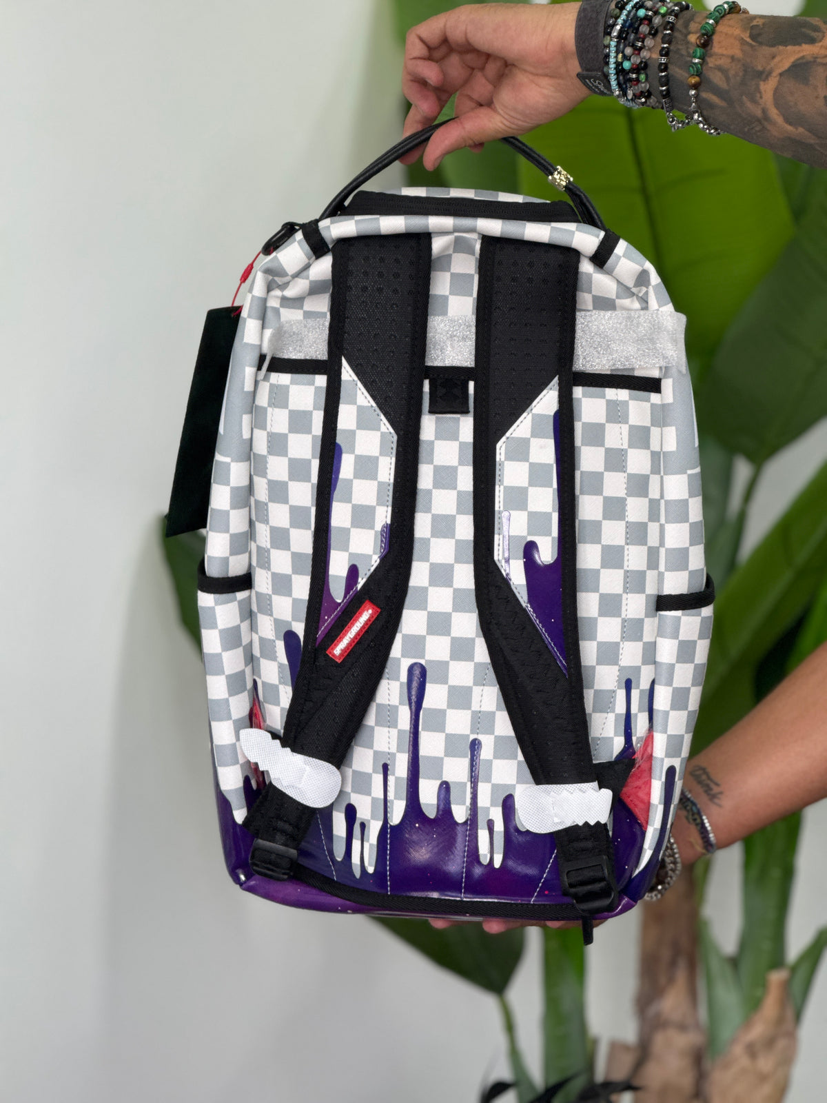 SPRAYGROUND ZAINO COSMIC CHAOS VIOLA