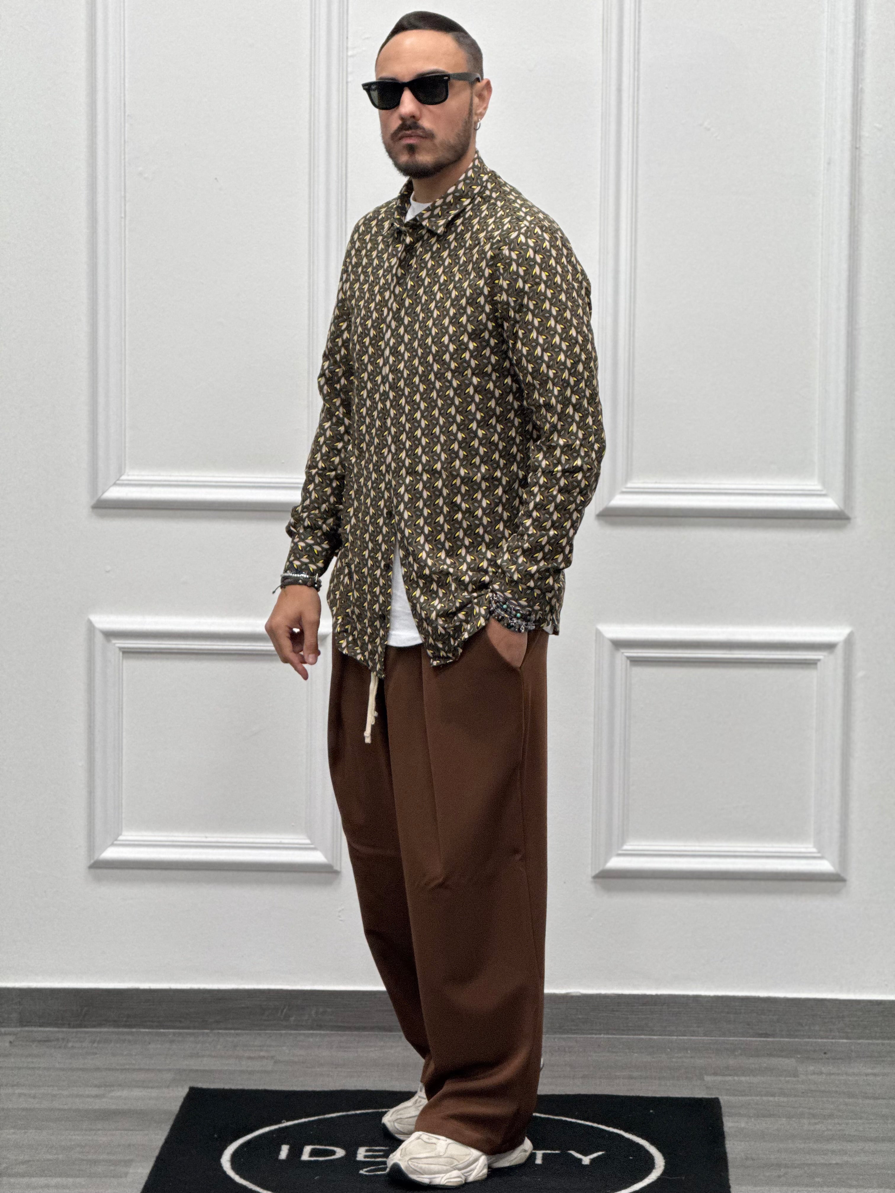 Camicia foglia new job brand