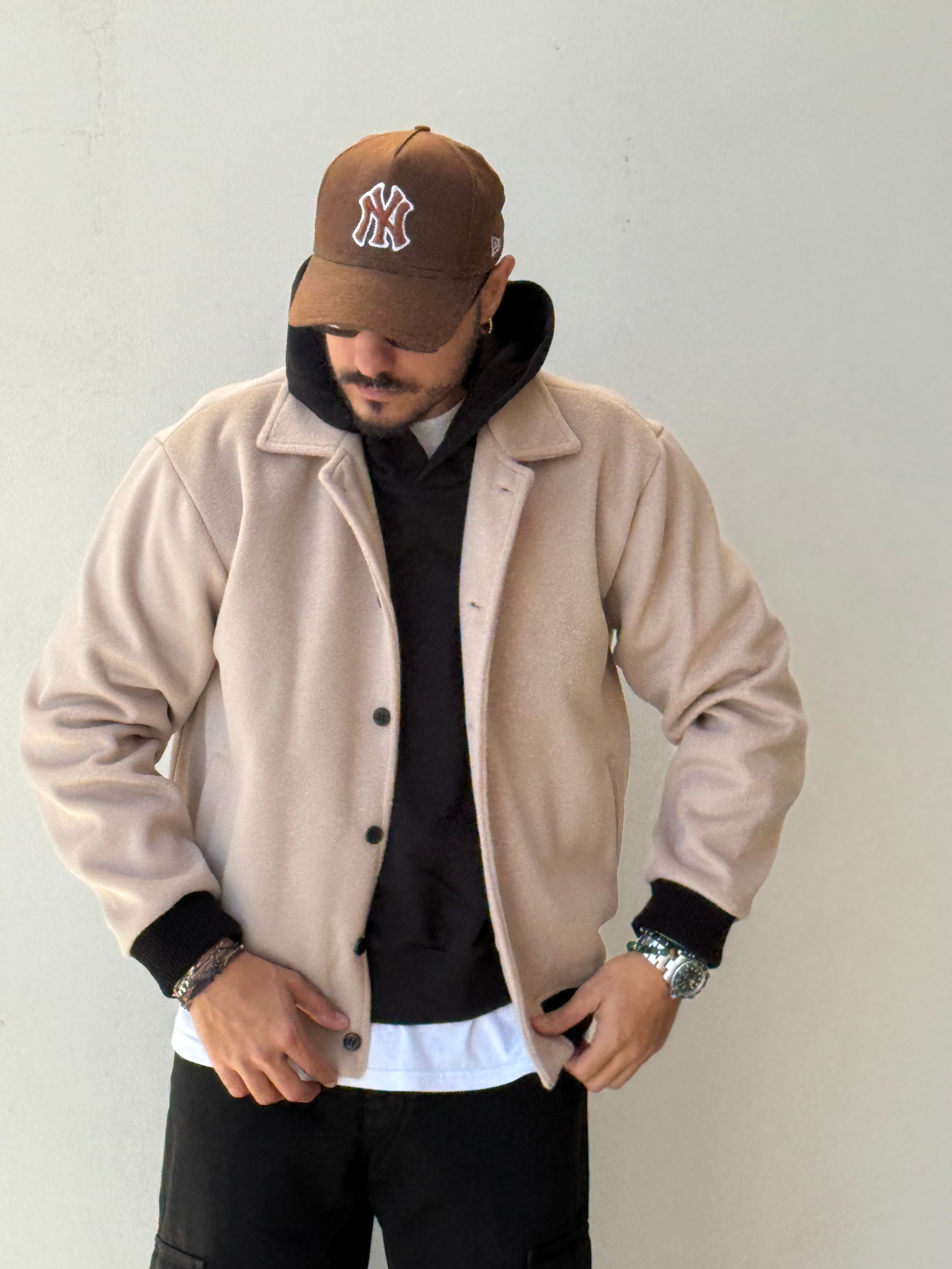Giubbino Montecarlo beige new job brand