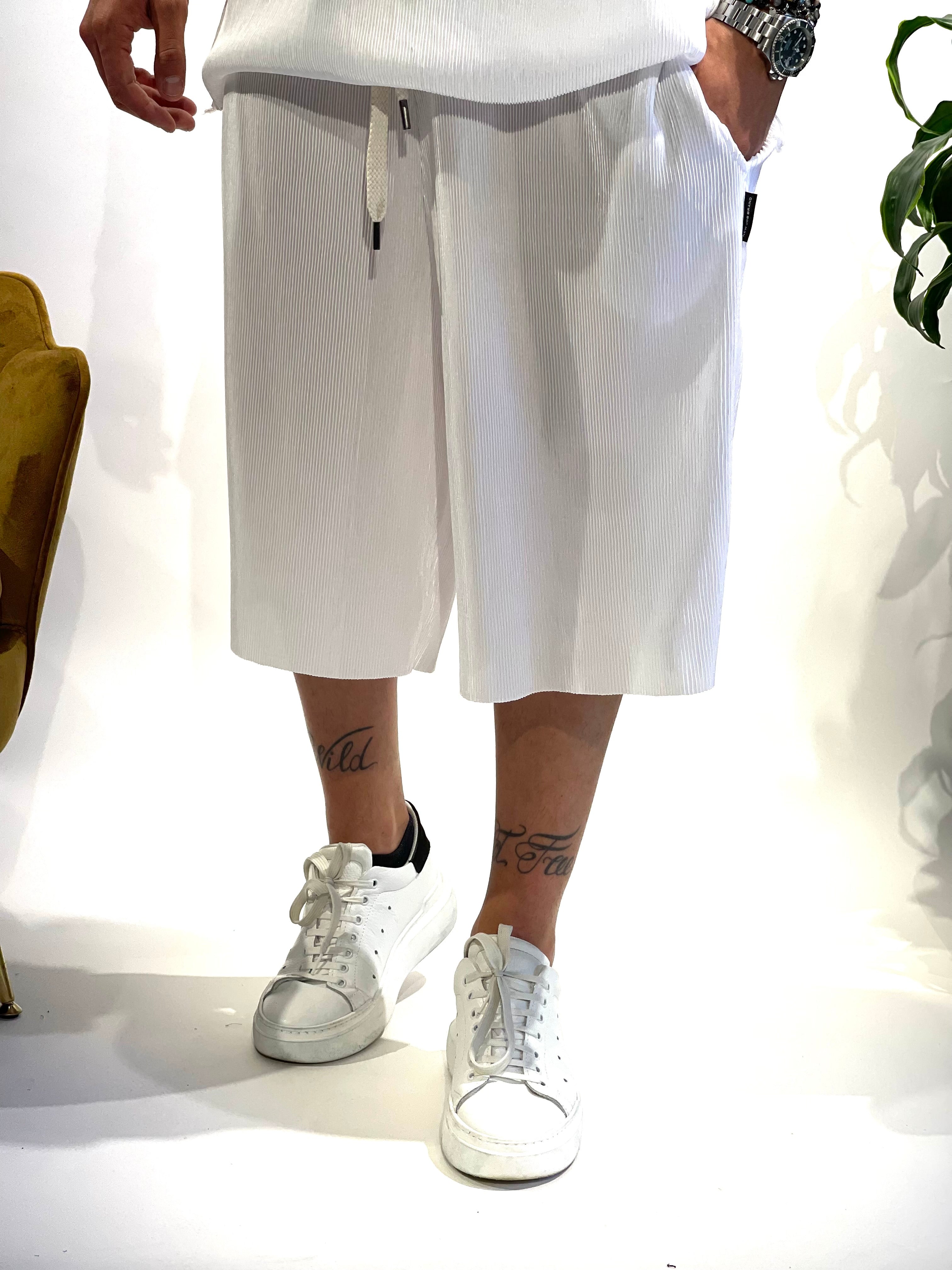 Coordinato PLISSETTATO Bianco