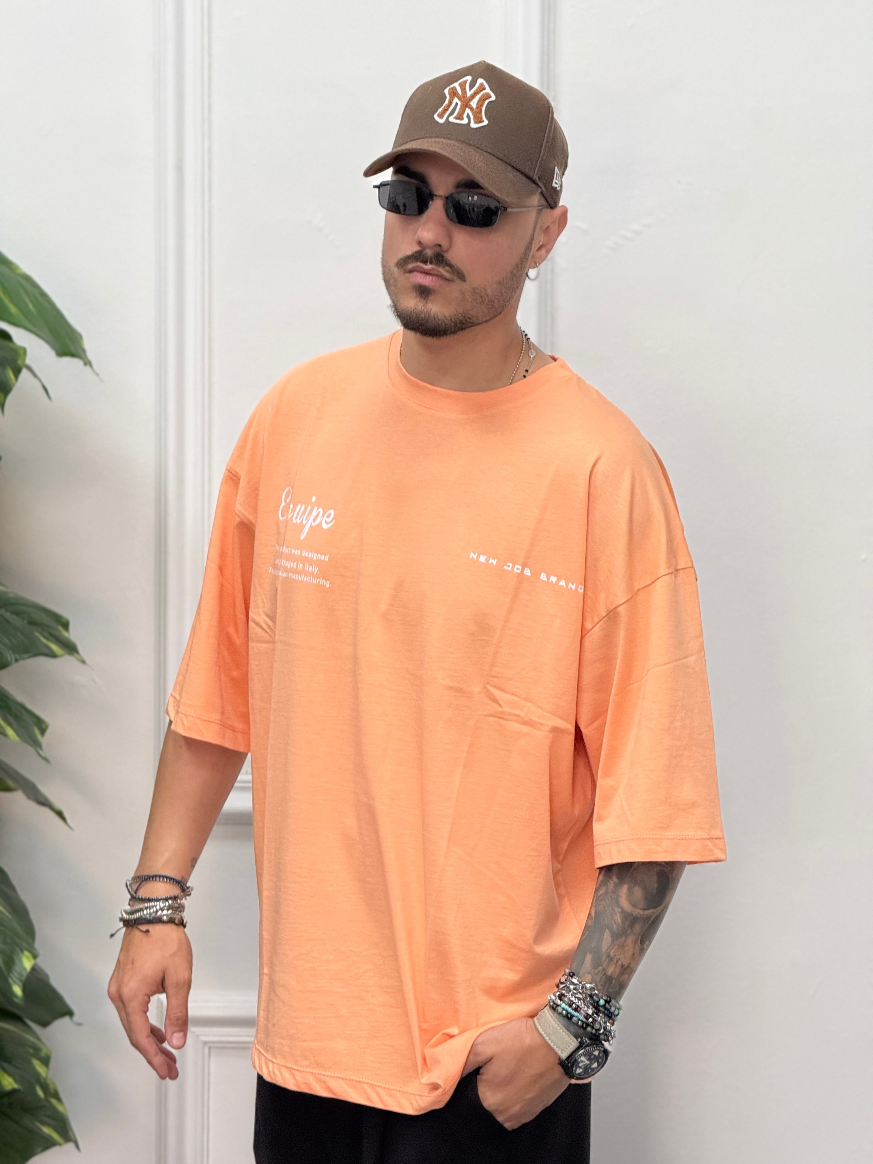 SHIRT OVERSIZE EQUIPE MANICA 3/4 NEW JOB BRAND