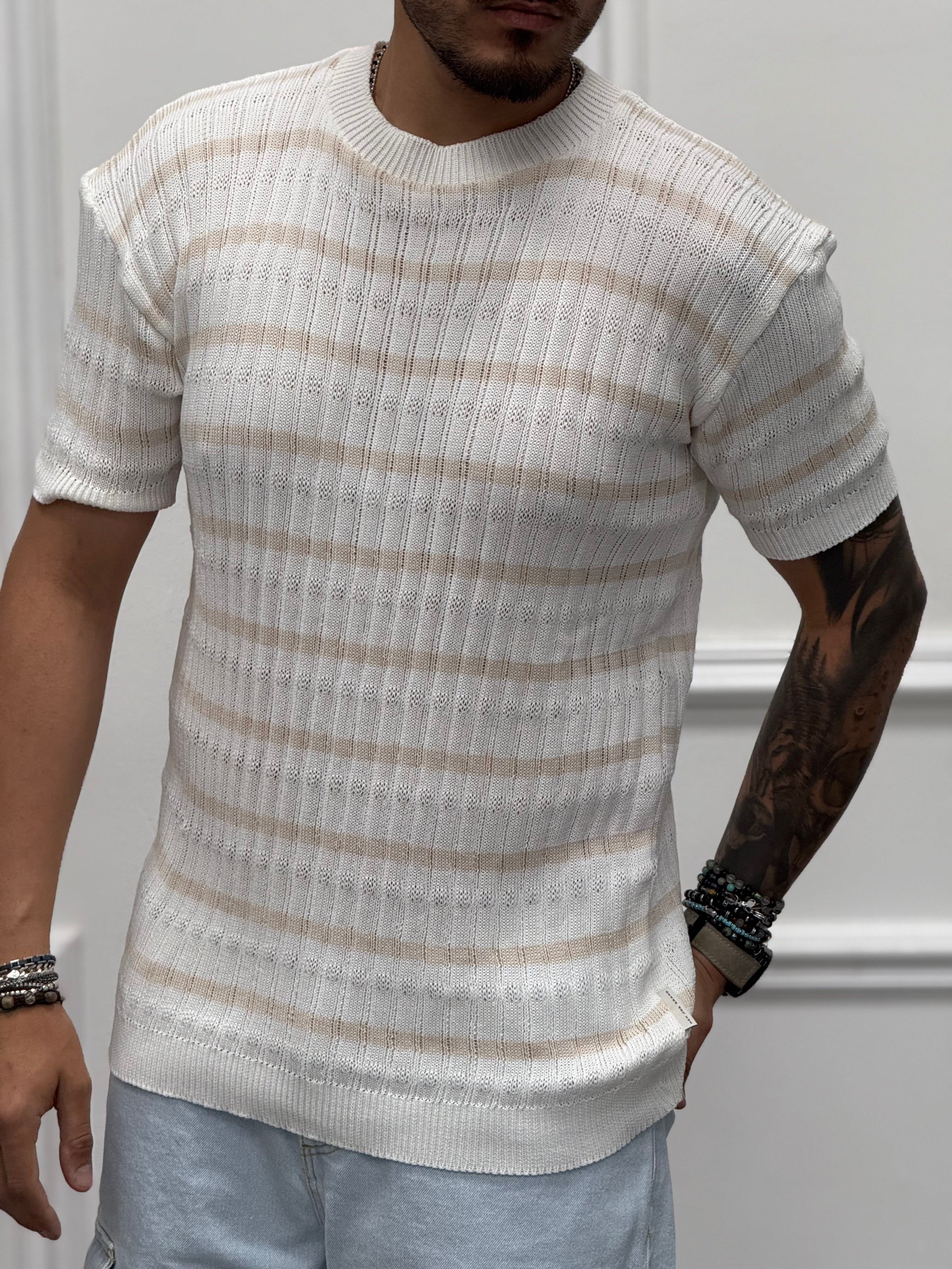 SHIRT IN FILO RIGATA NEW JOB BRAND