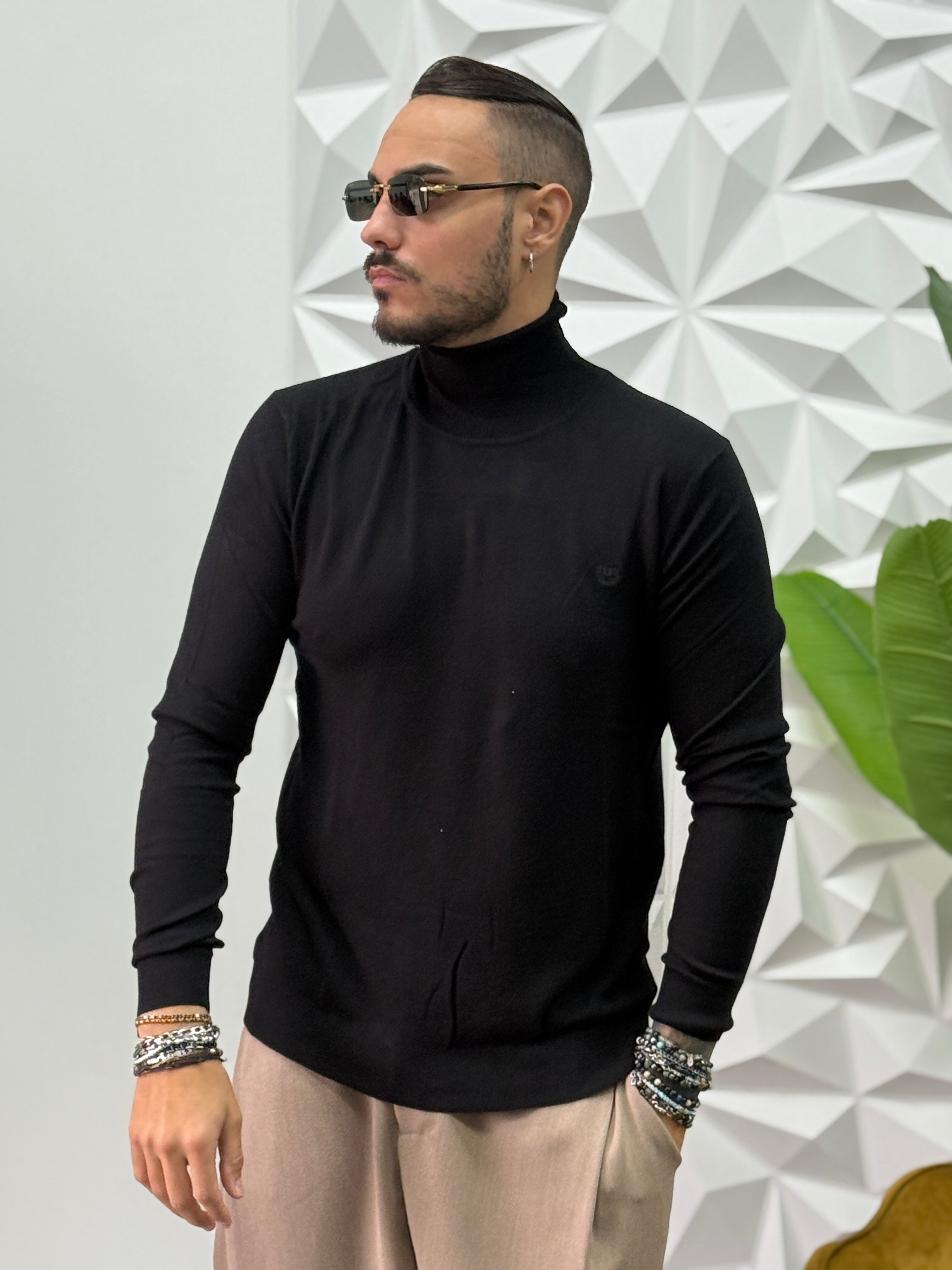 MAGLIONCINO COLLOALTO NERO