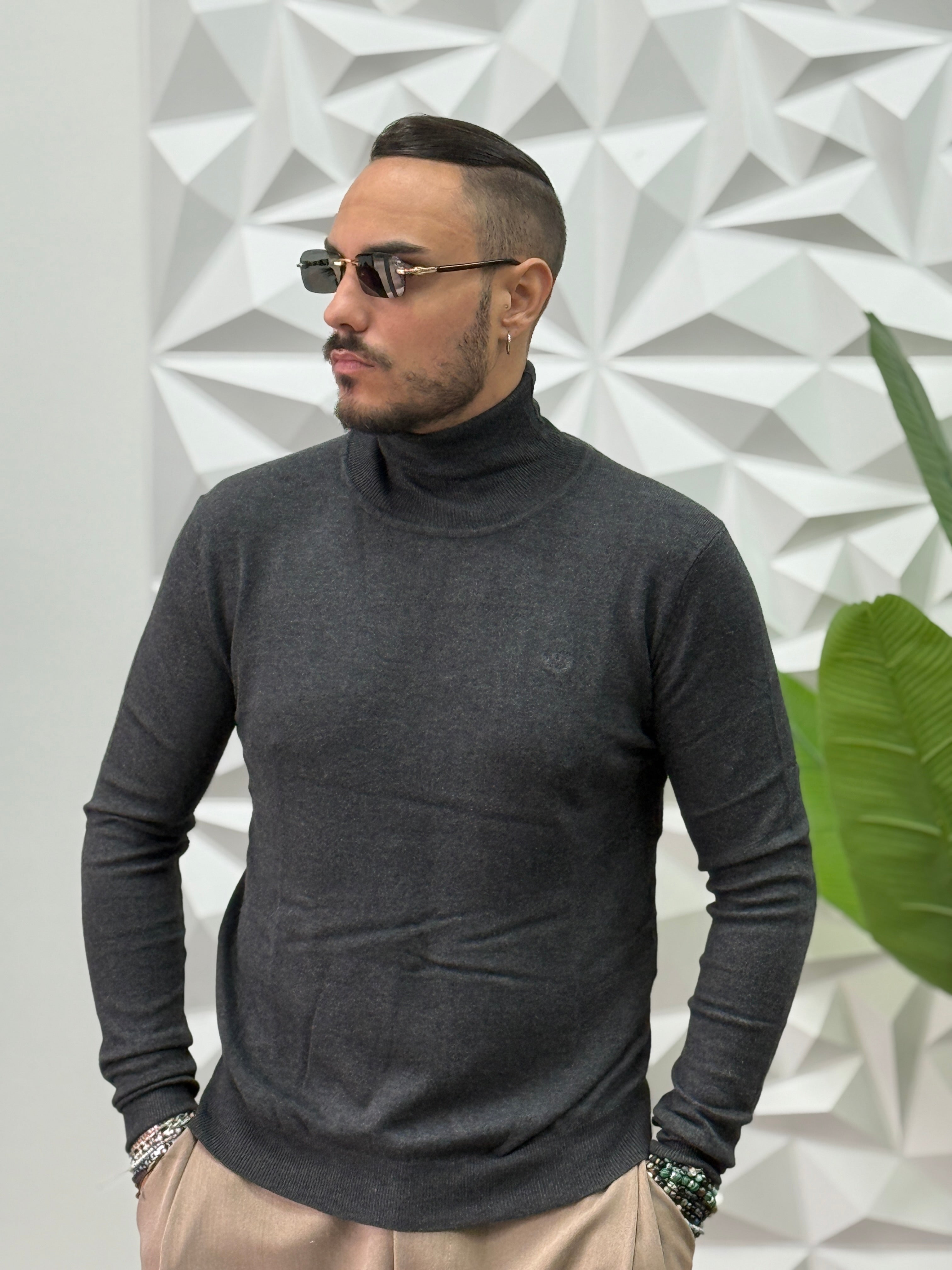 MAGLIONCINO COLLOALTO GRIGIO