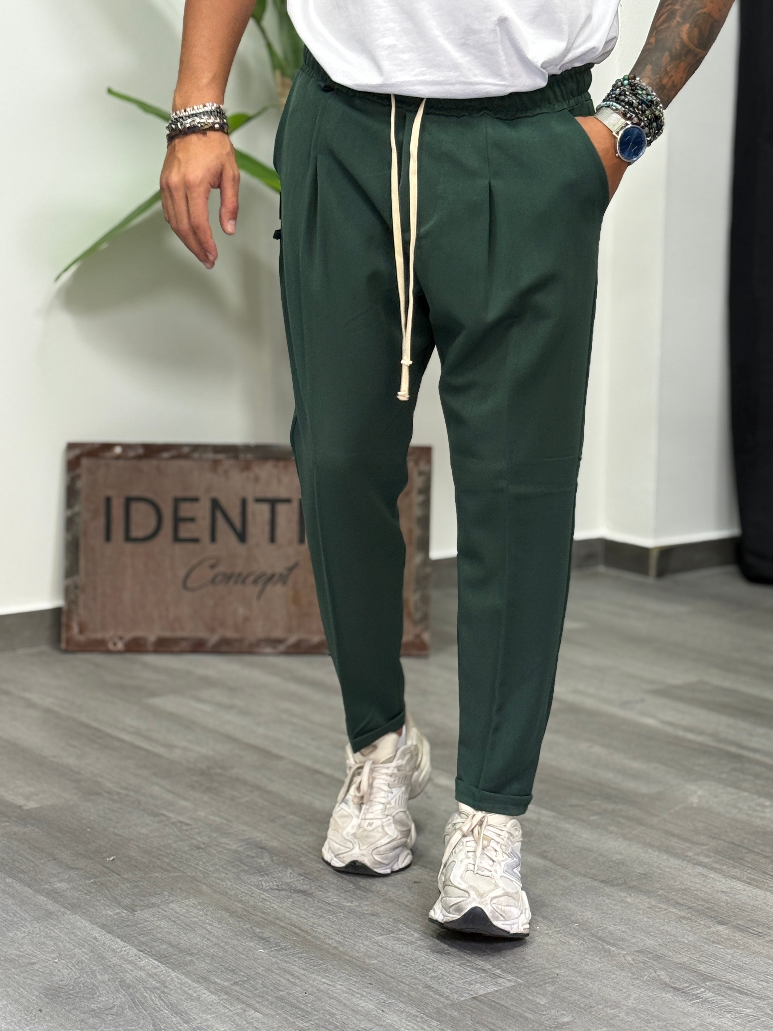 PANTALONE TRUES VERDE BOSCO NEW JOB BRAND