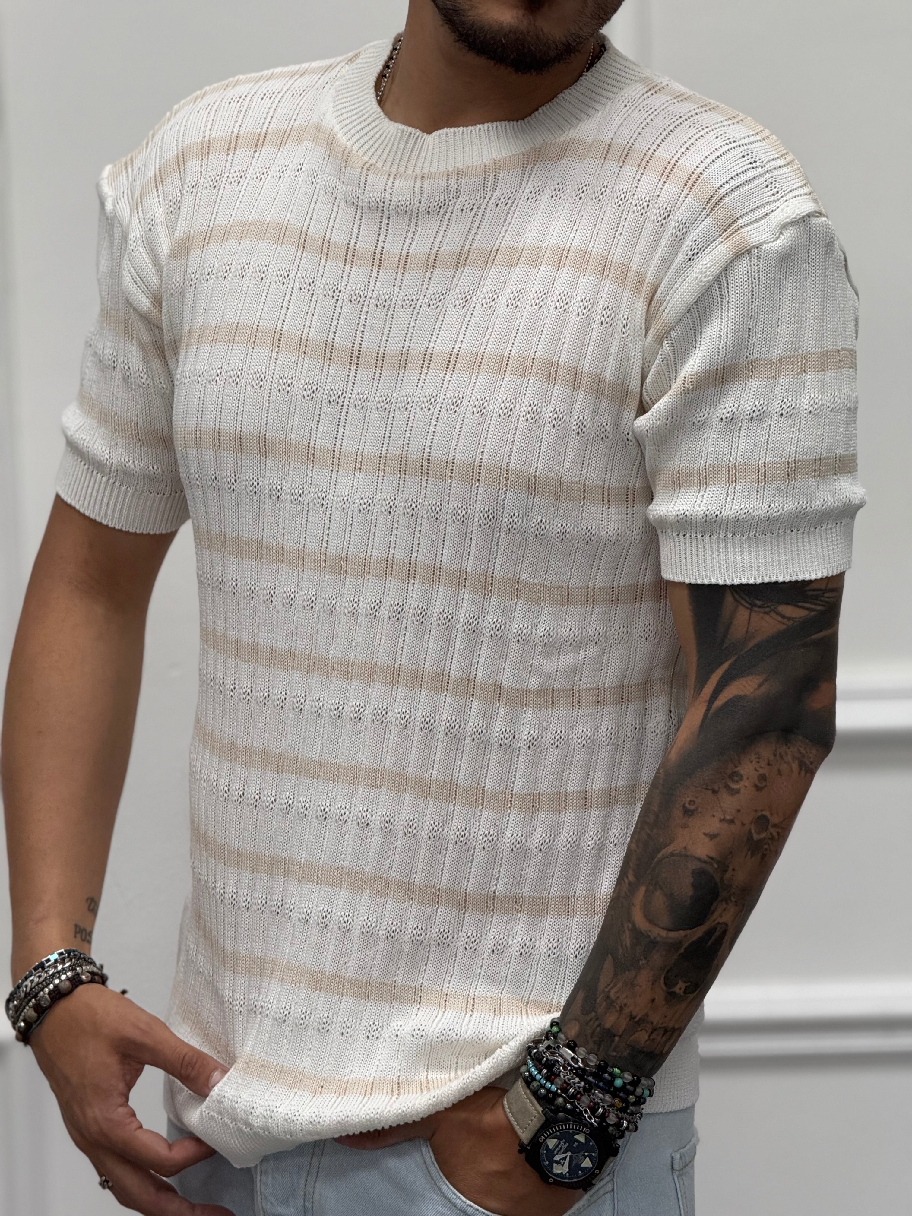 SHIRT IN FILO RIGATA NEW JOB BRAND