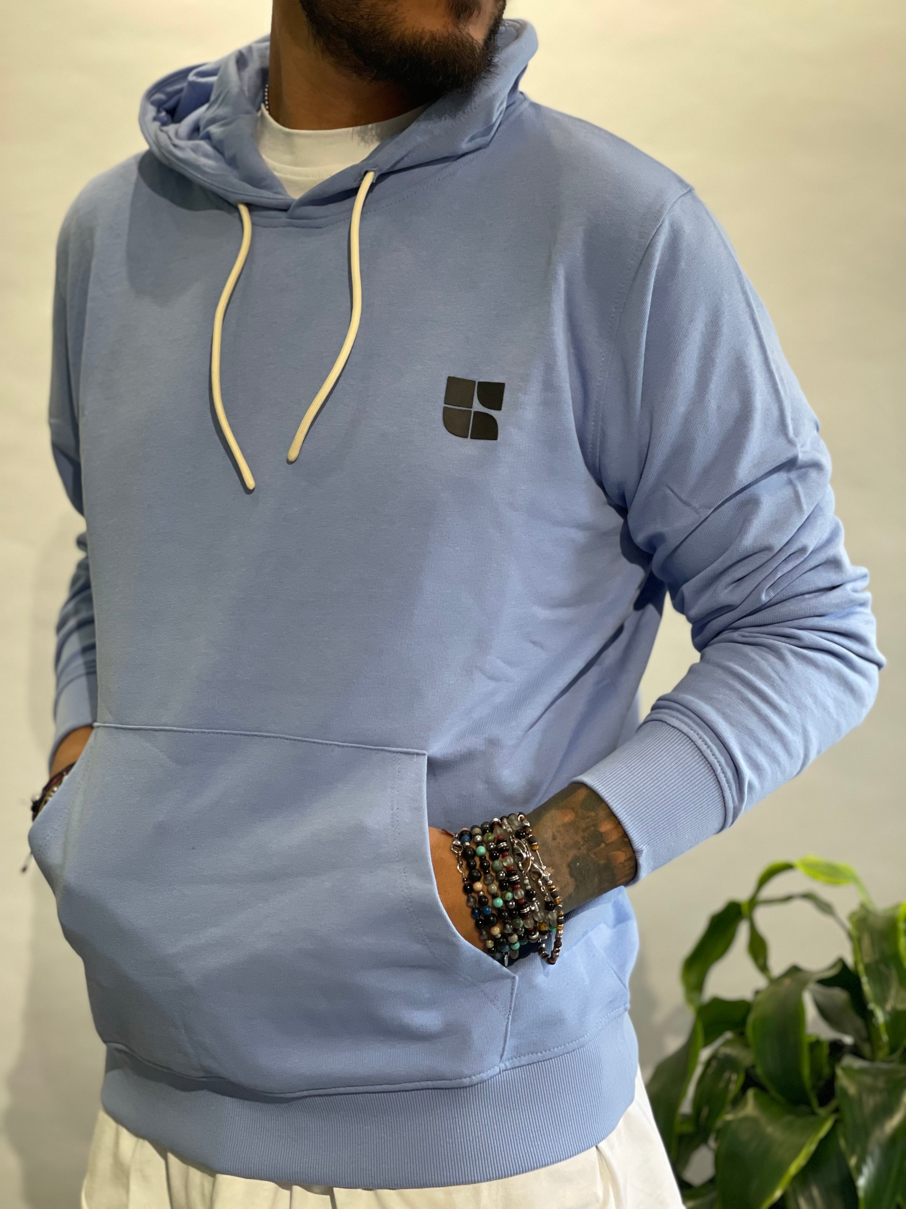 FELPA URBAN RING CELESTE