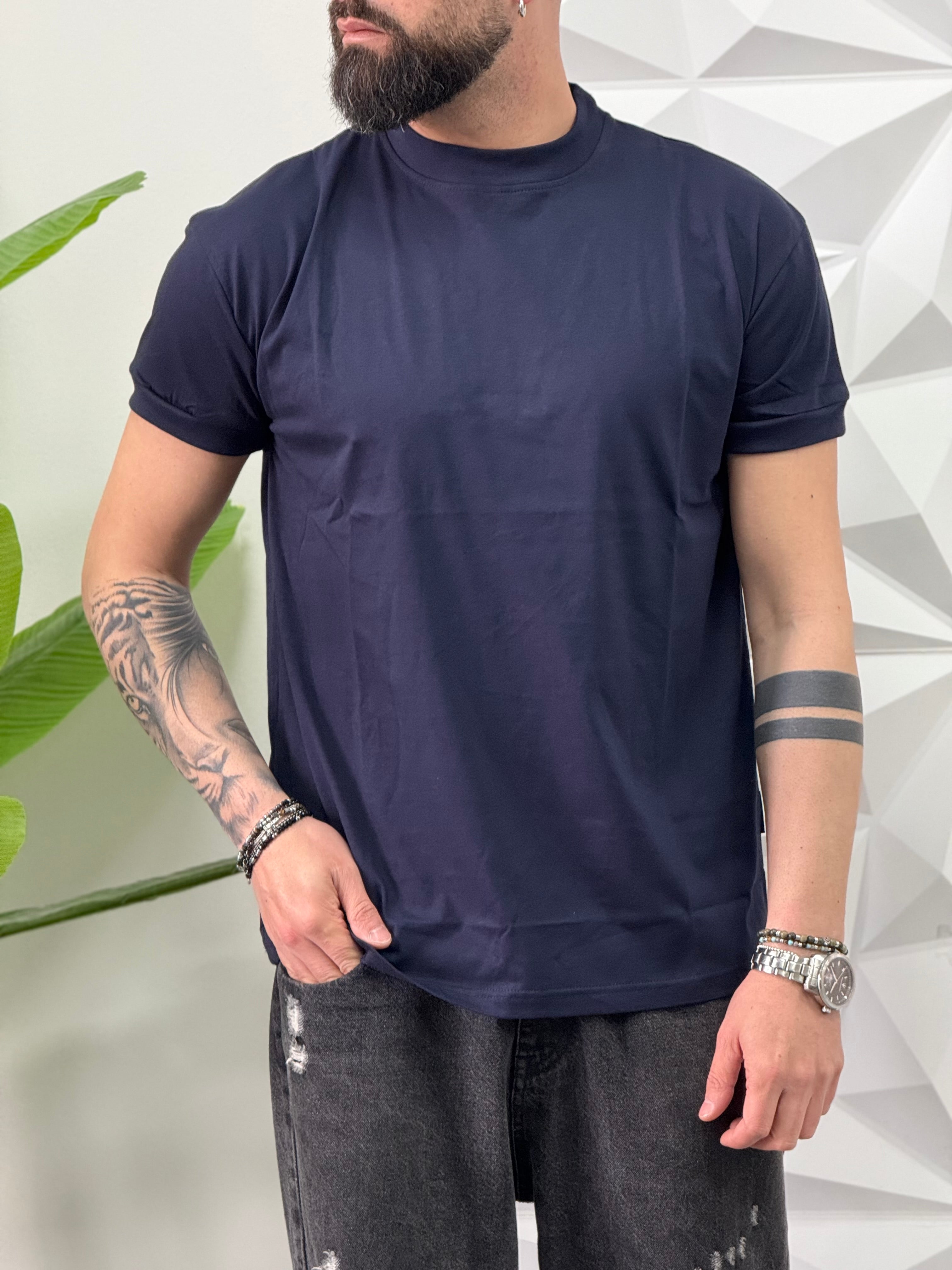 SHIRT NJB 692 MEZZOCOLLO BIANCO