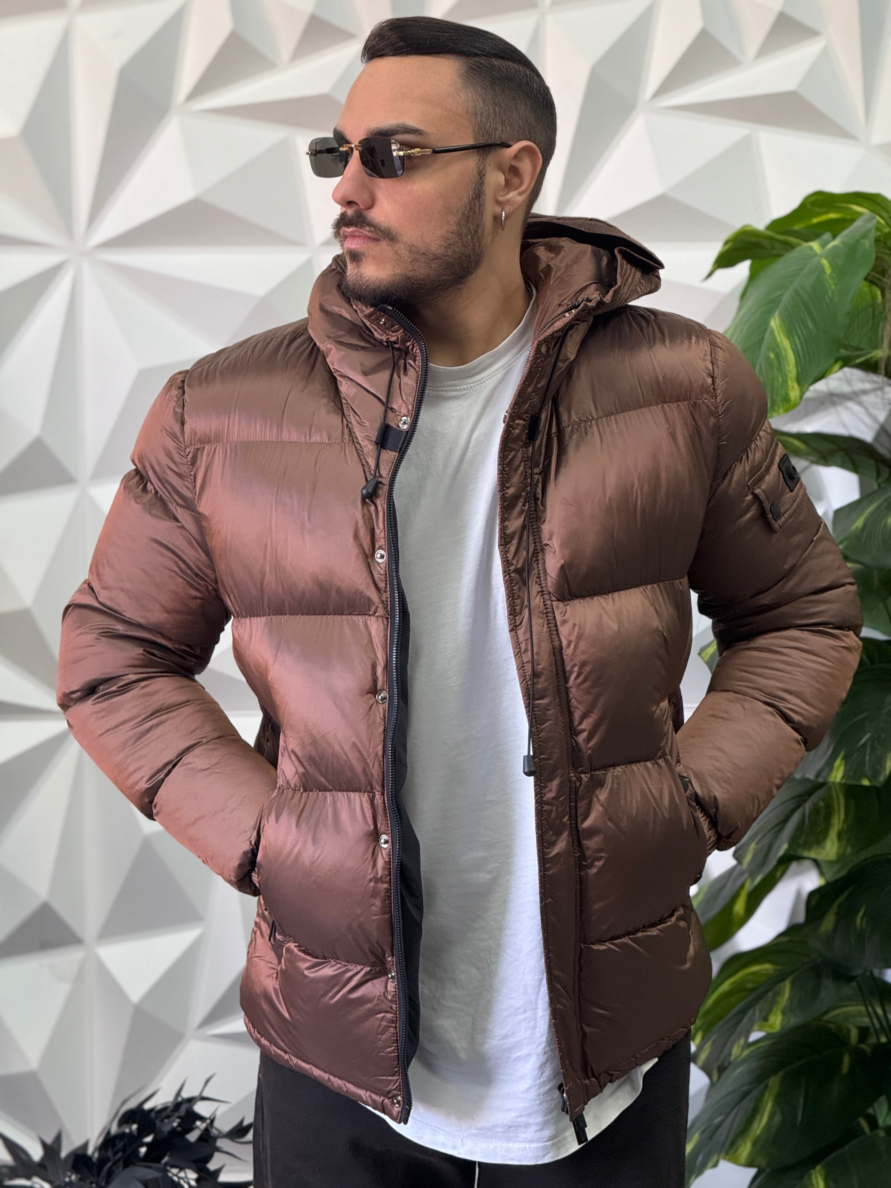 BOMBER CAPPUCCIO BRONZO OVER D