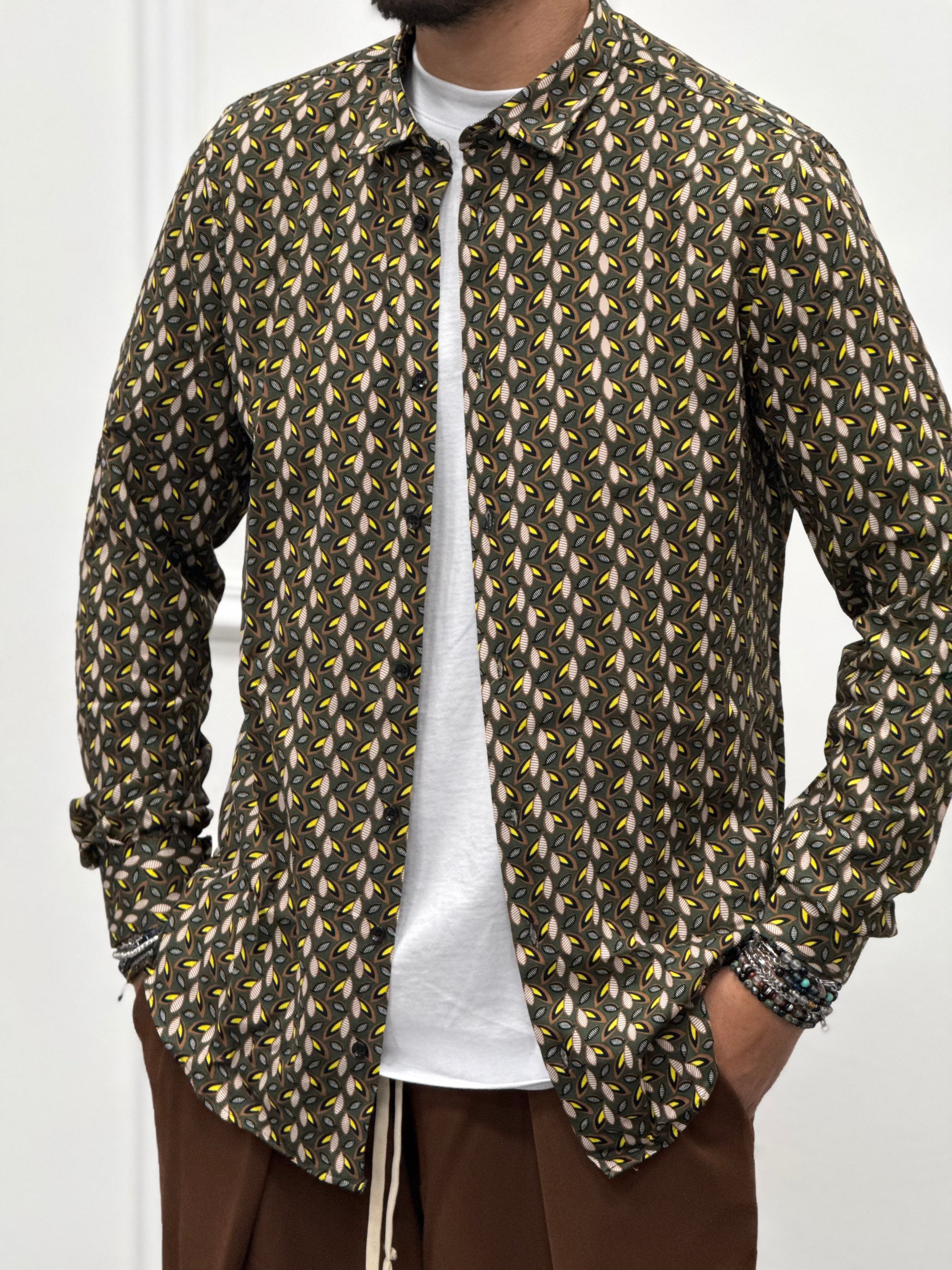 Camicia foglia new job brand