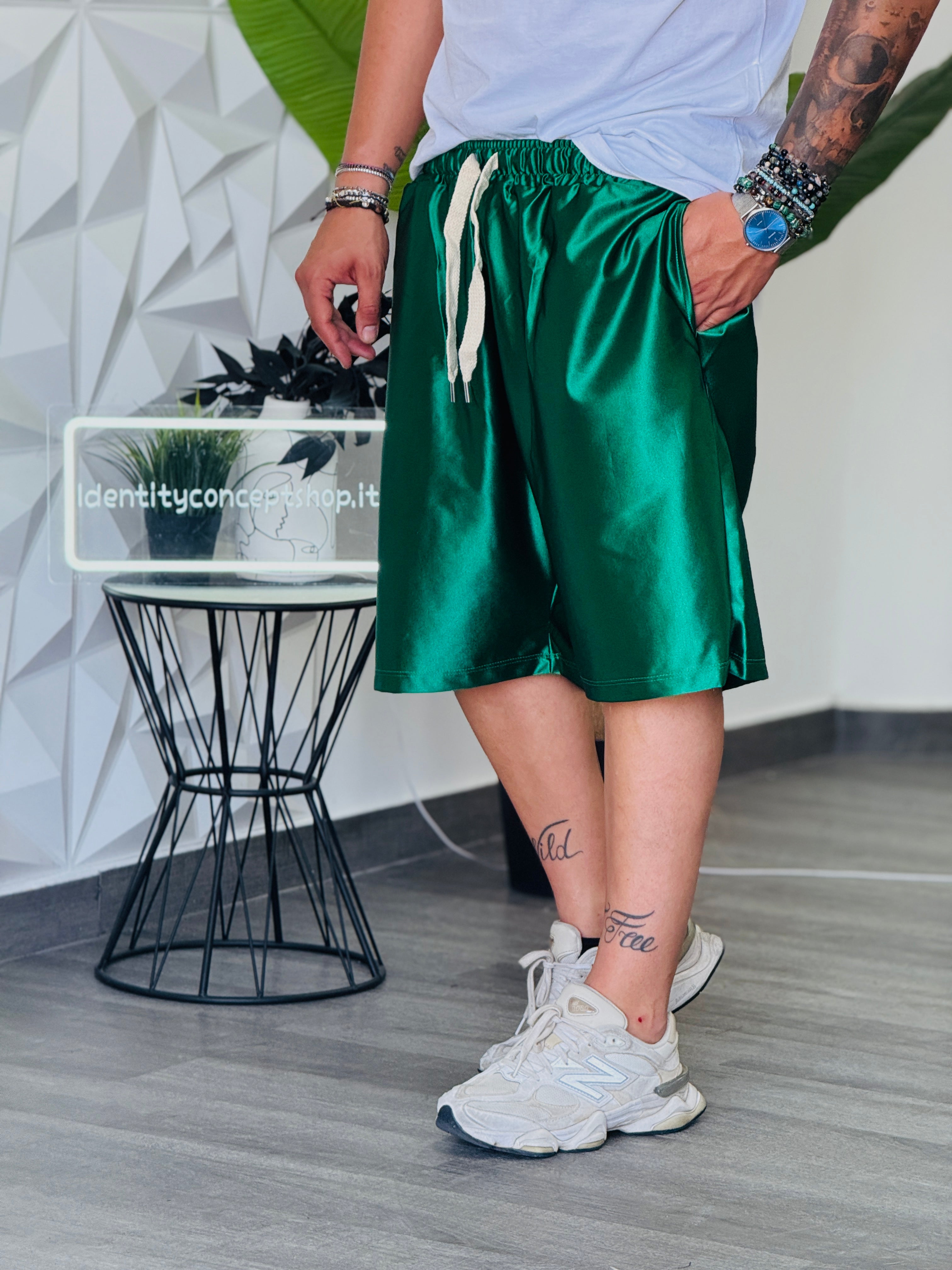 BERMUDA MYKONOS LUCIDO VERDE NEW JOB BRAND