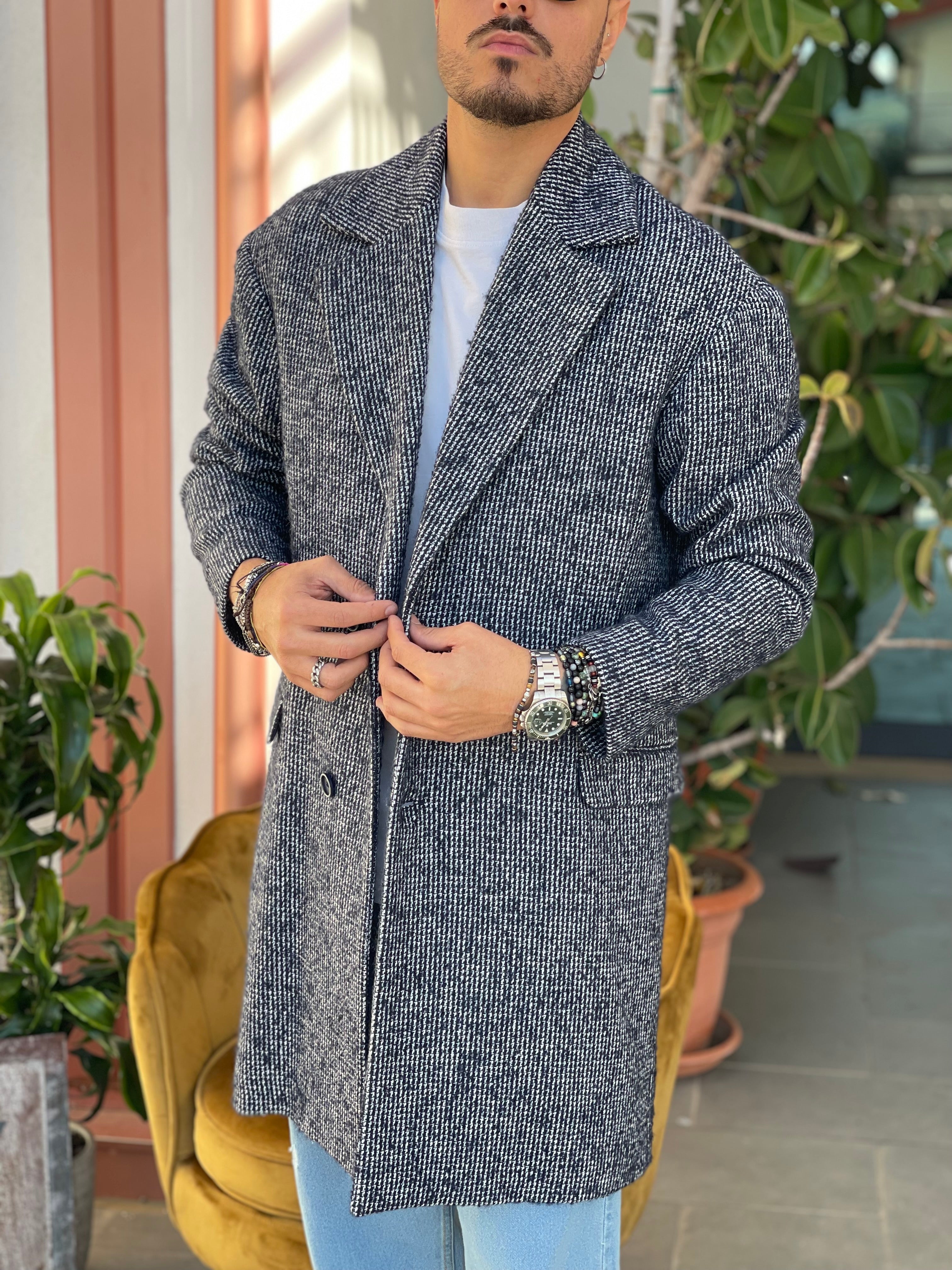CAPPOTTO SPIGATO BLU