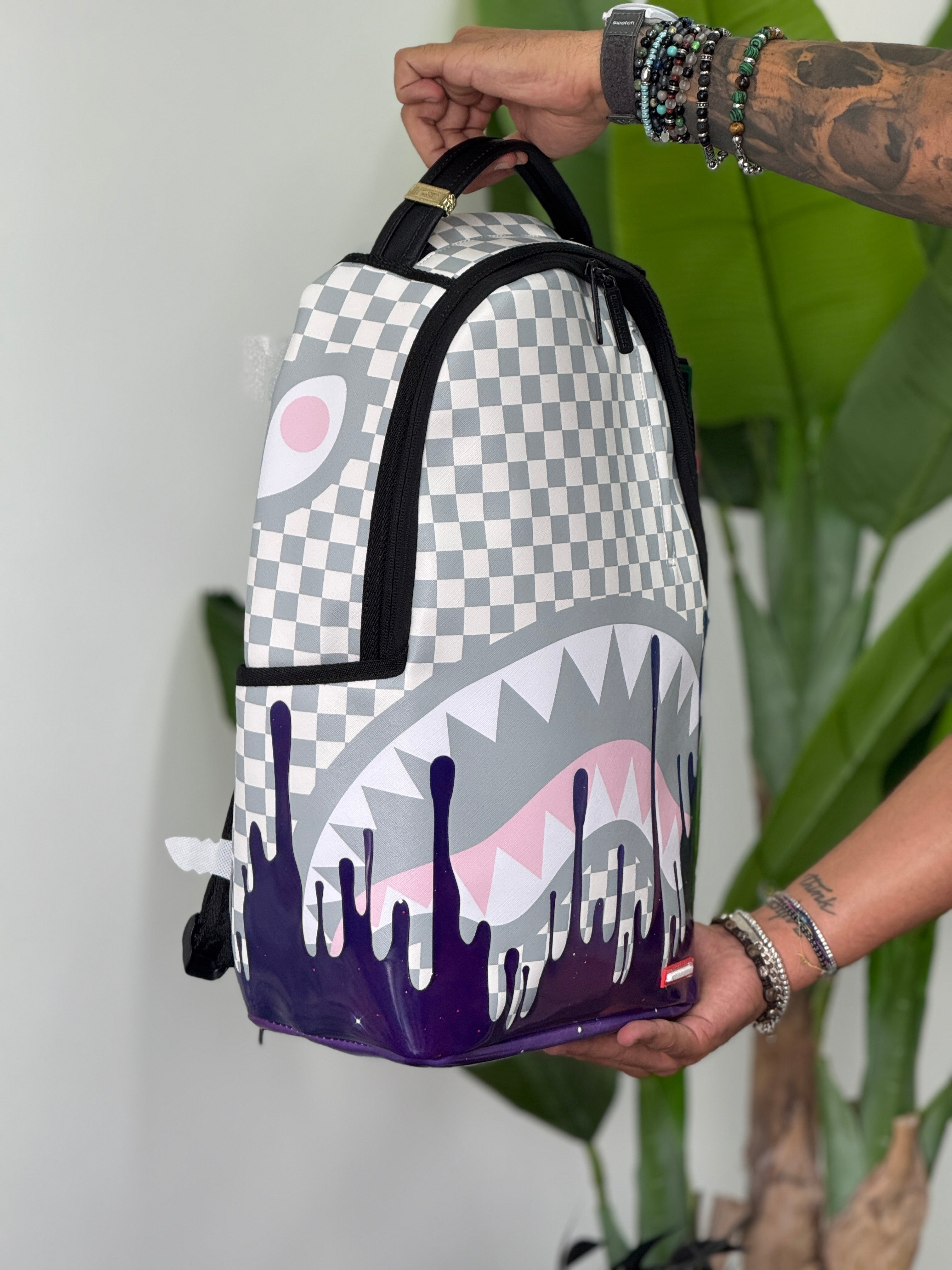 SPRAYGROUND ZAINO COSMIC CHAOS VIOLA