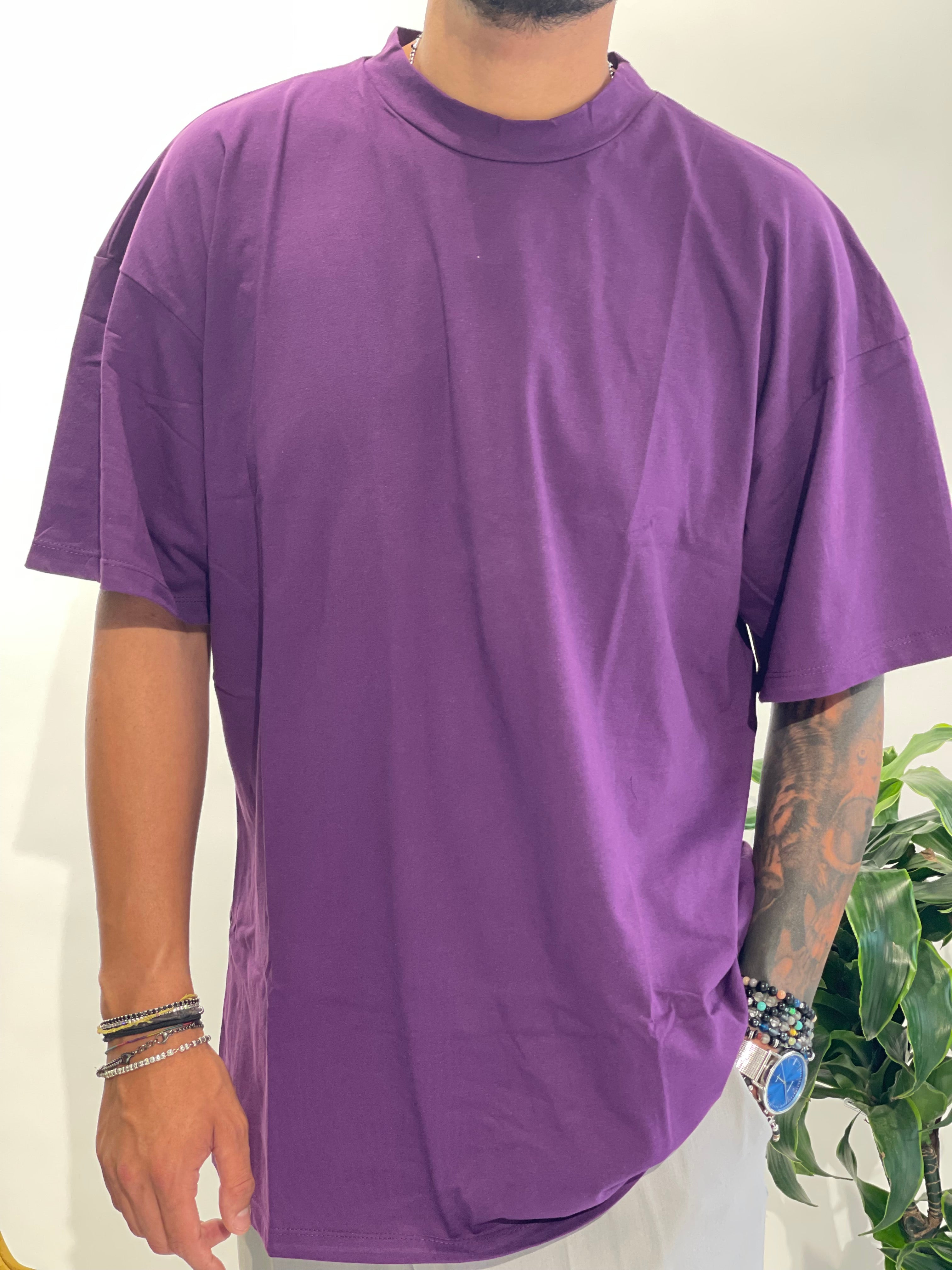 SHIRT OVERSIZE LIVING YOUR DREAM VIOLA