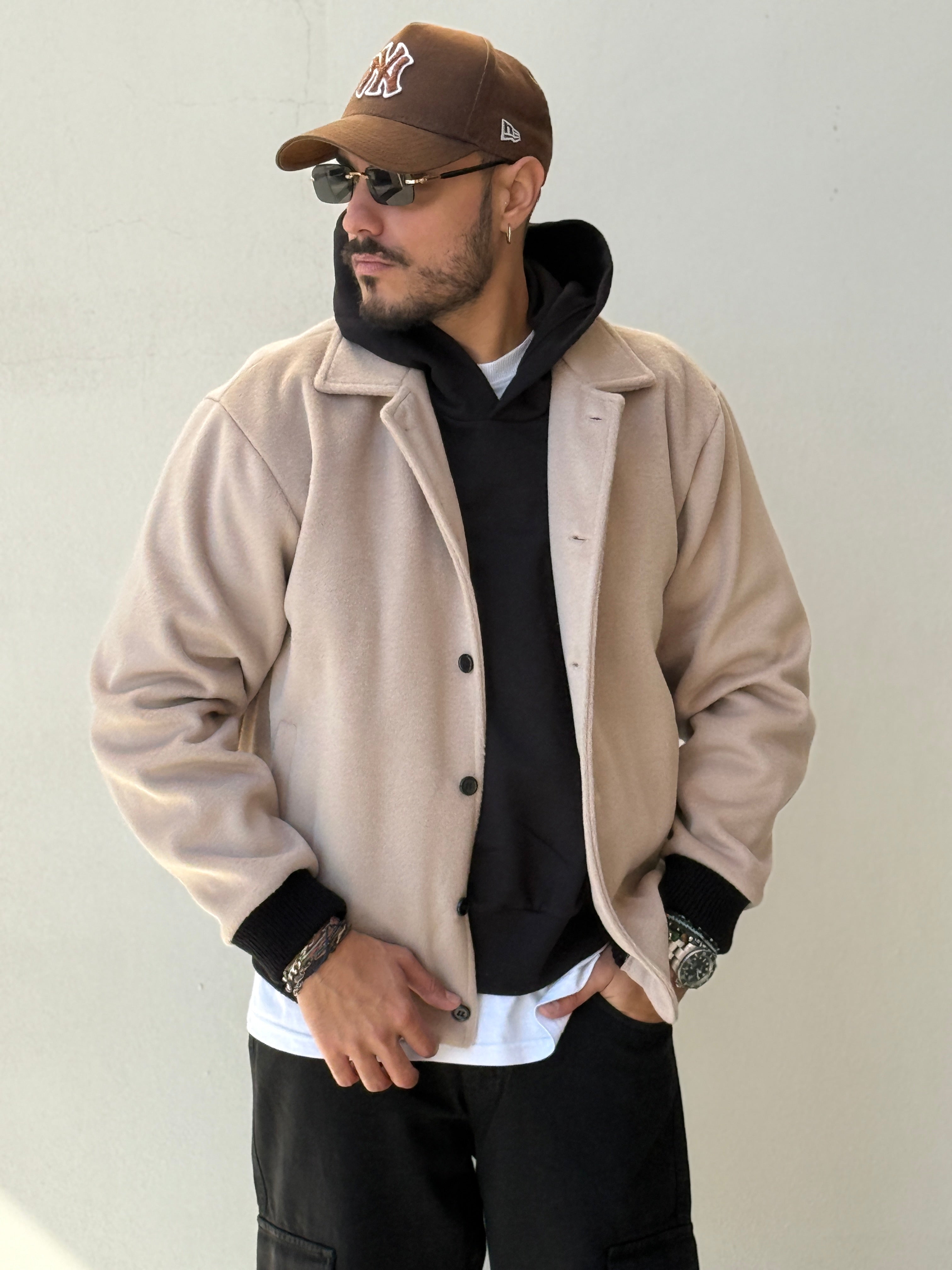 Giubbino Montecarlo beige new job brand