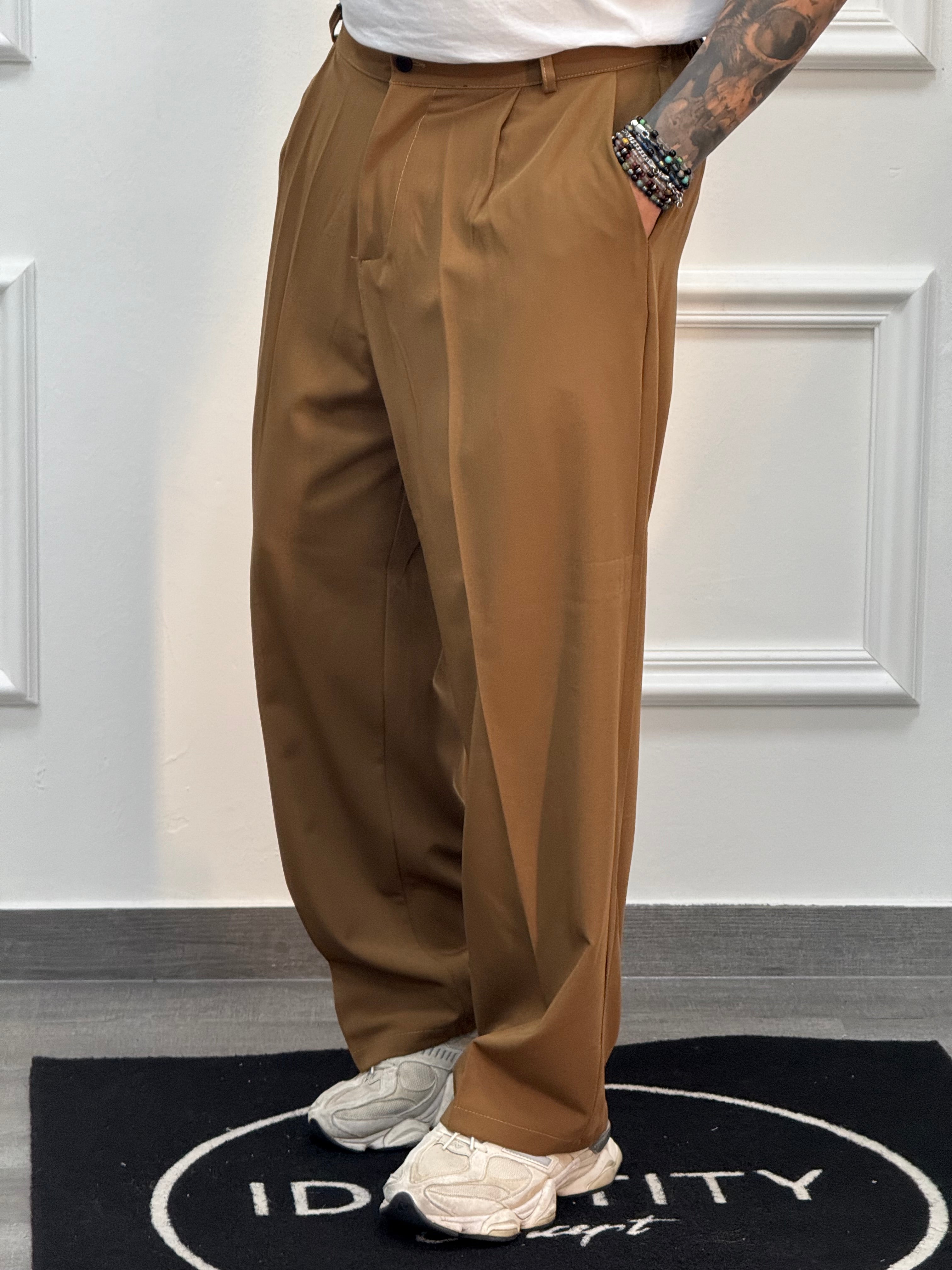 PANTALONE PONZA NEW JOB BRAND FONDO AMPIO
