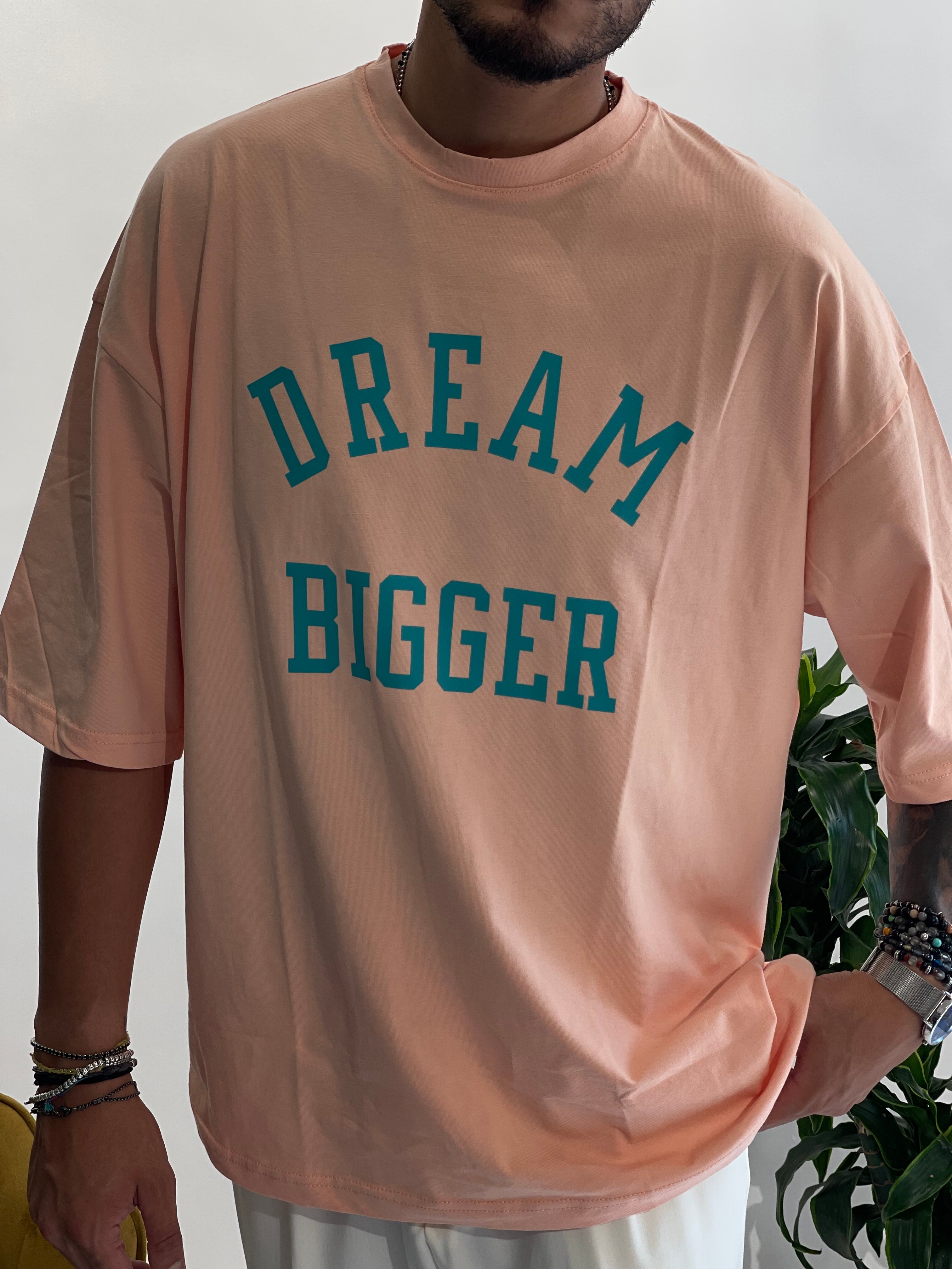 SHIRT DREAM BIGGER PESCA NEW JOB BRAND
