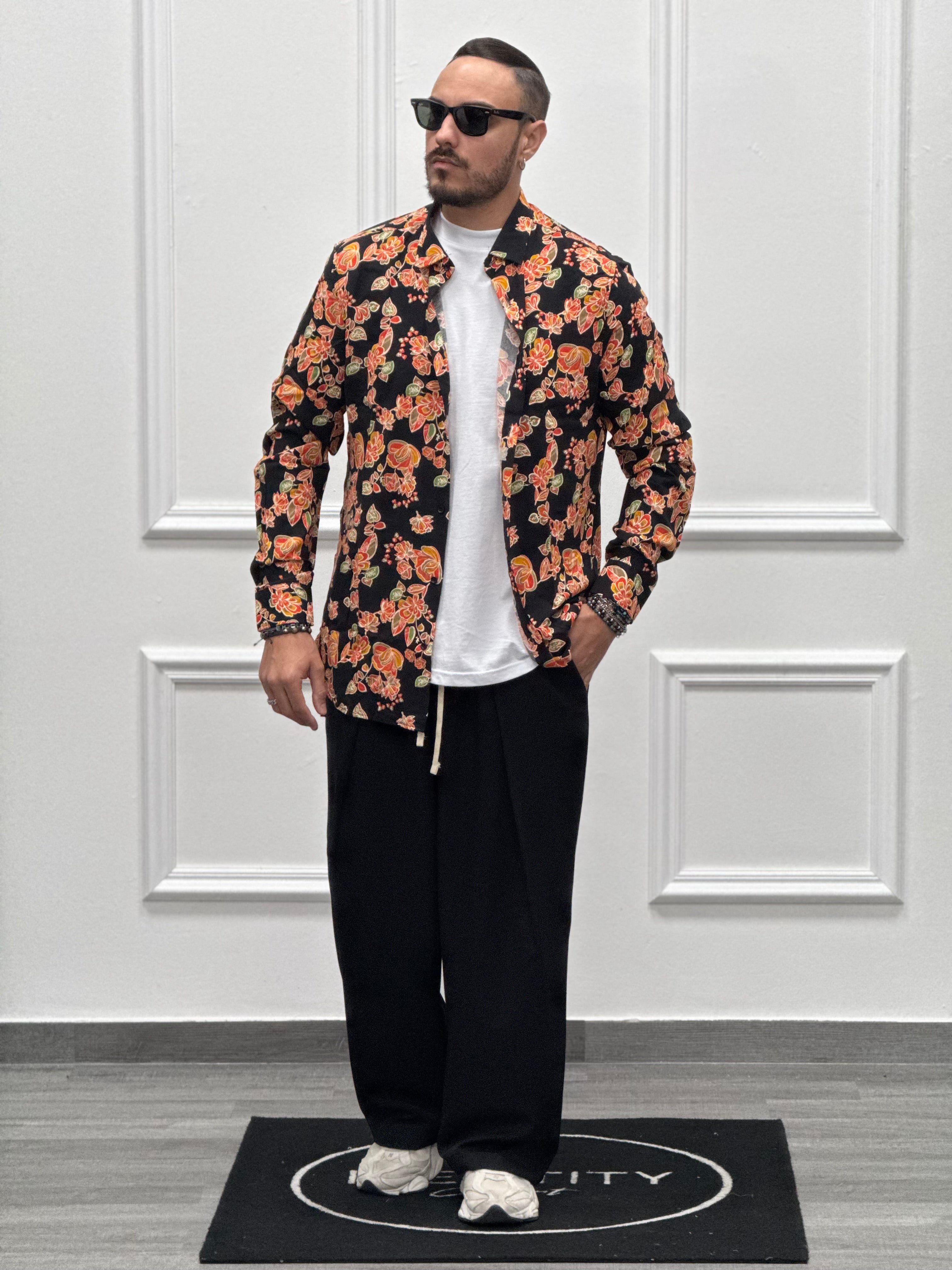 CAMICIA FLOREAL NEW JOB BRAND