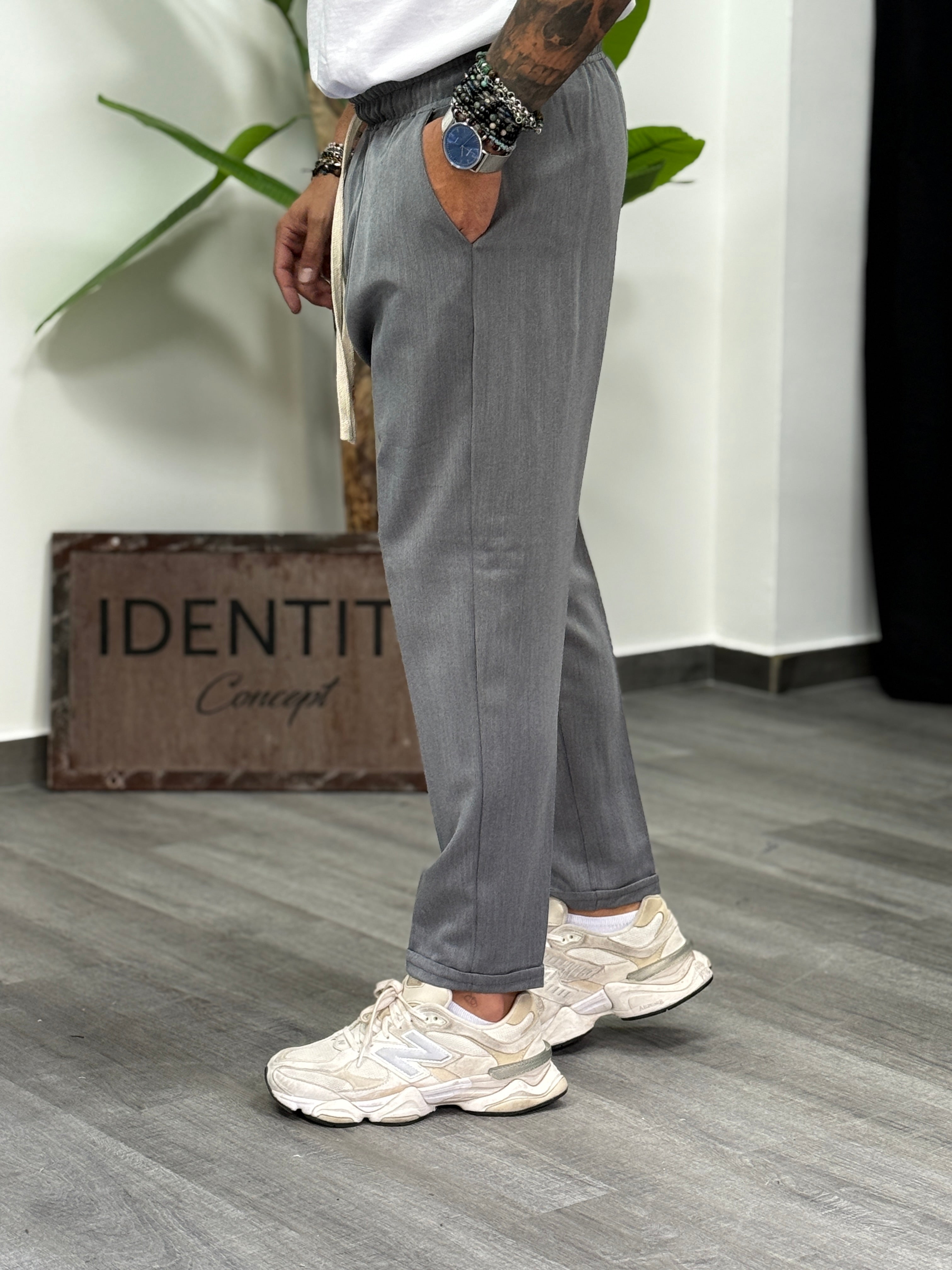 PANTALONE TRUES GRIGIO NEW JOB BRAND