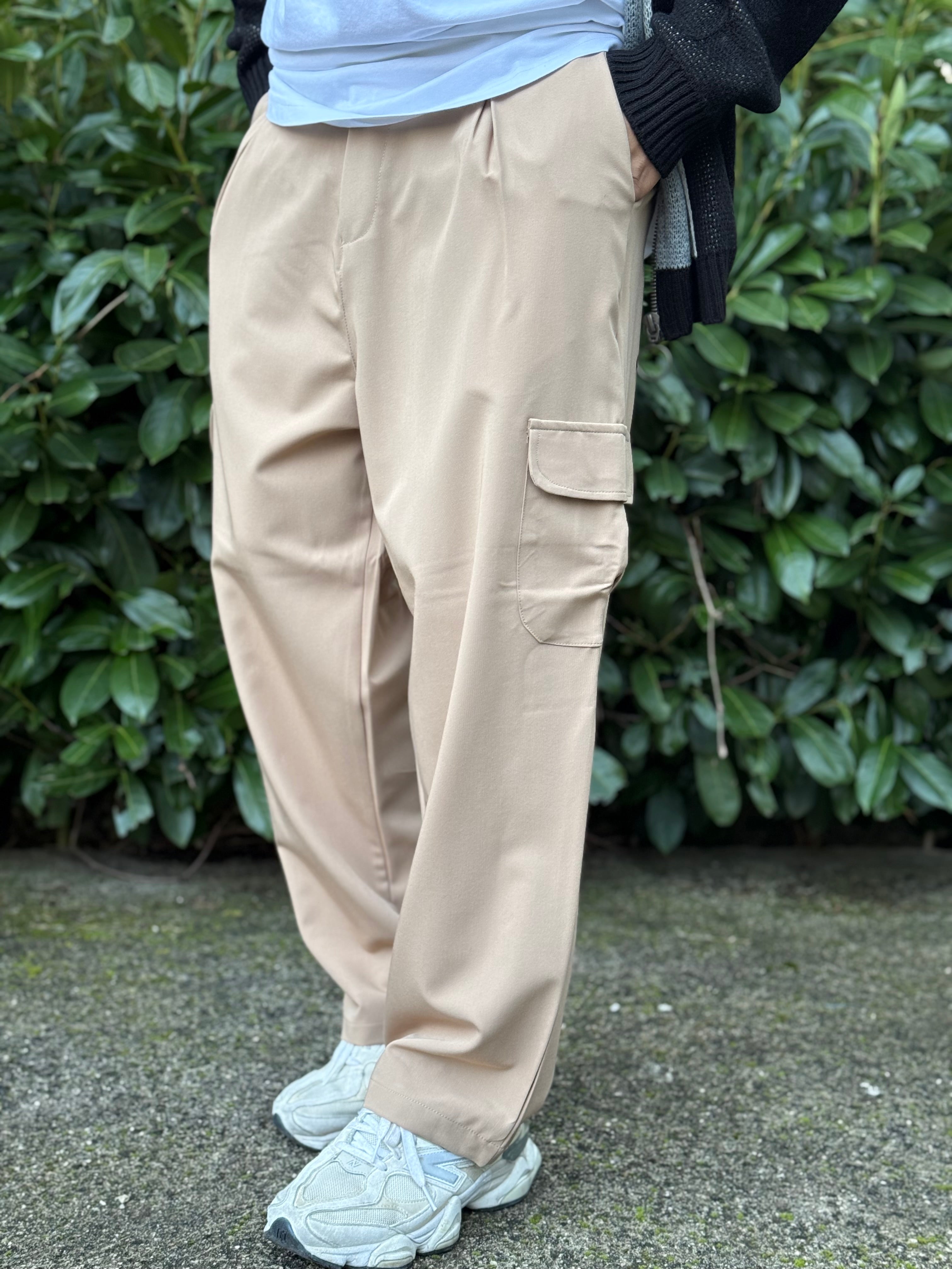 PANTALONE CARGO BEIGE NEW JOB BRAND