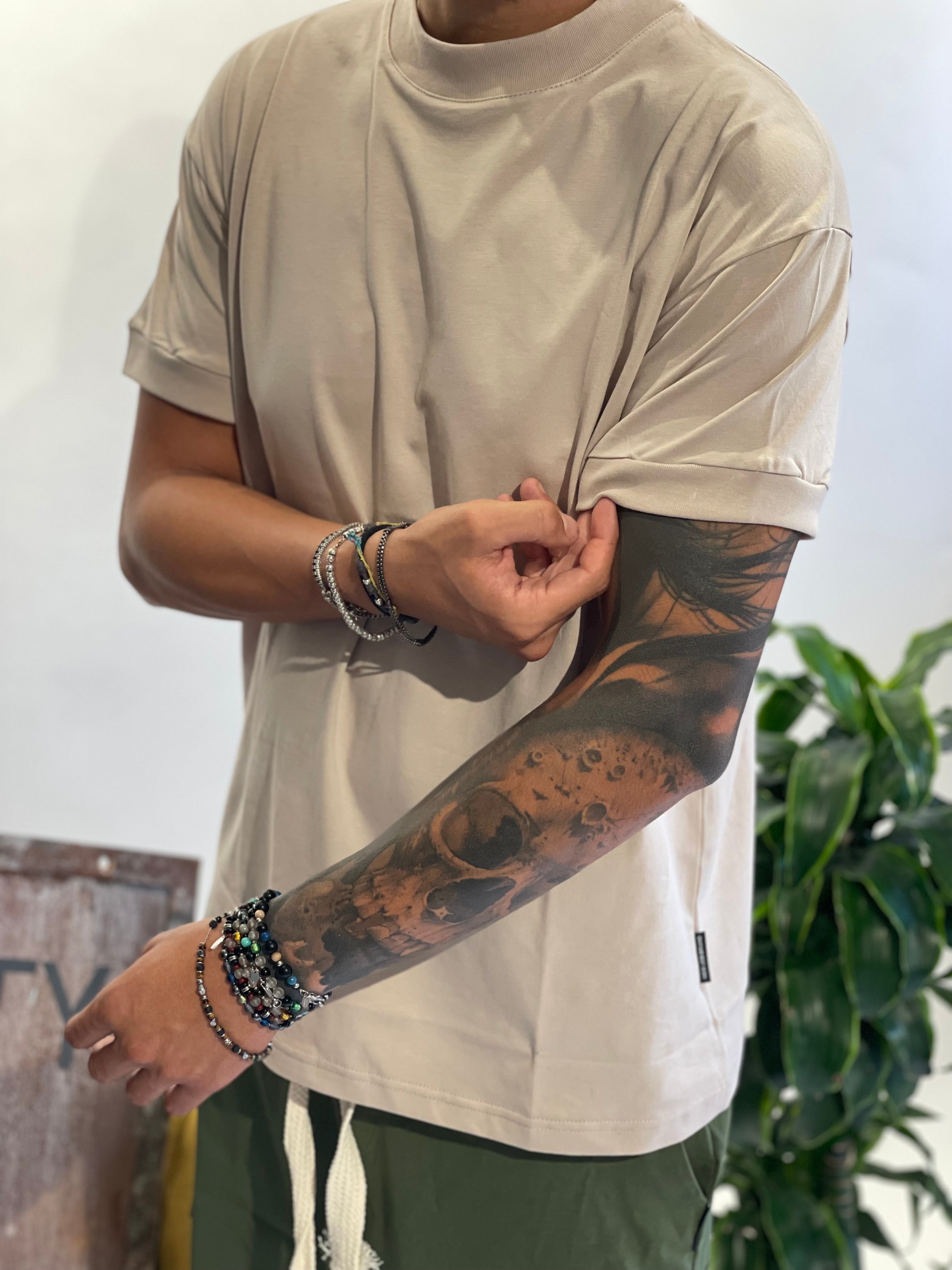 SHIRT NJB 692 MEZZOCOLLO BIANCO