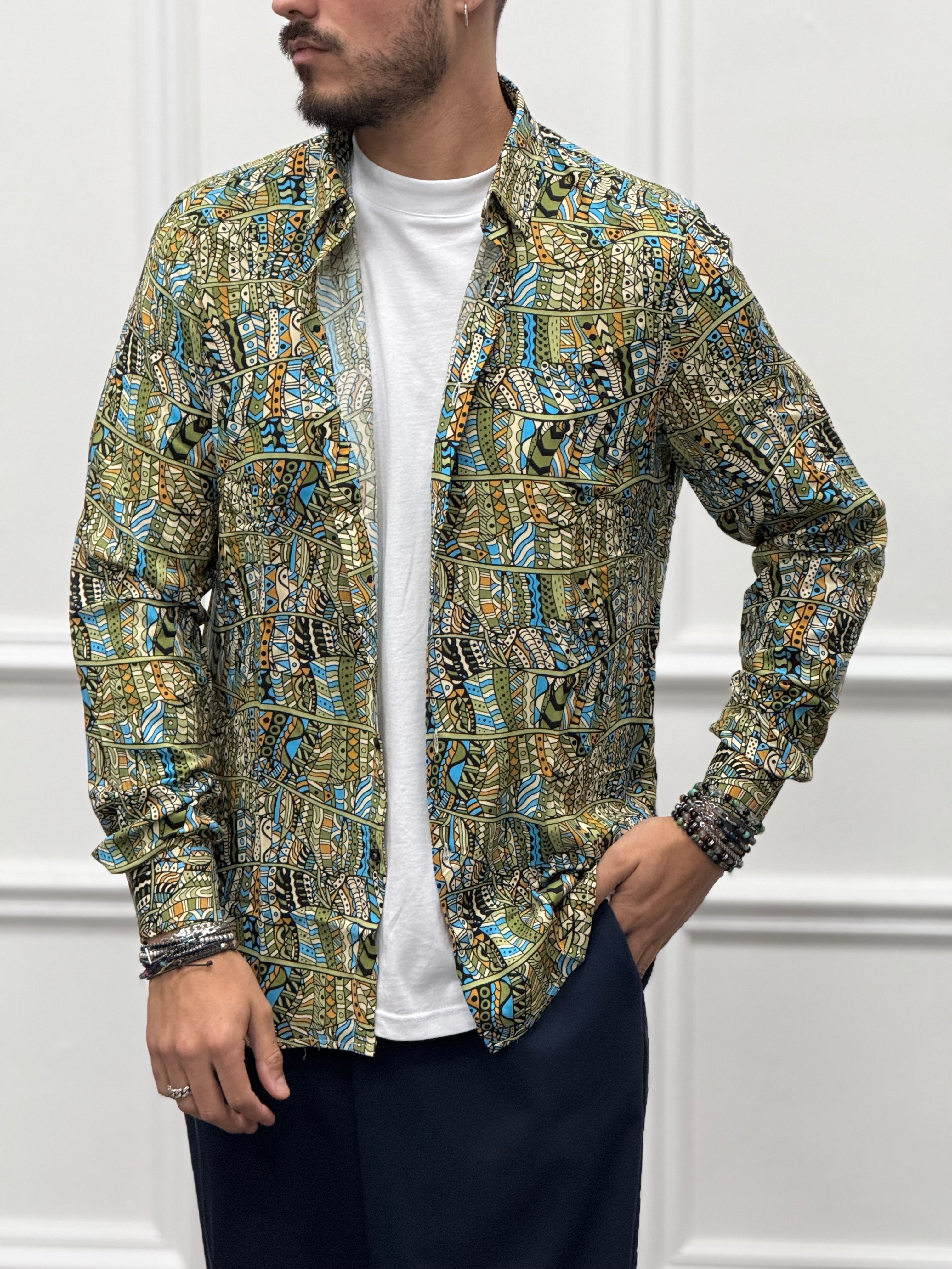 Camicia MOSAICO 2 new job brand
