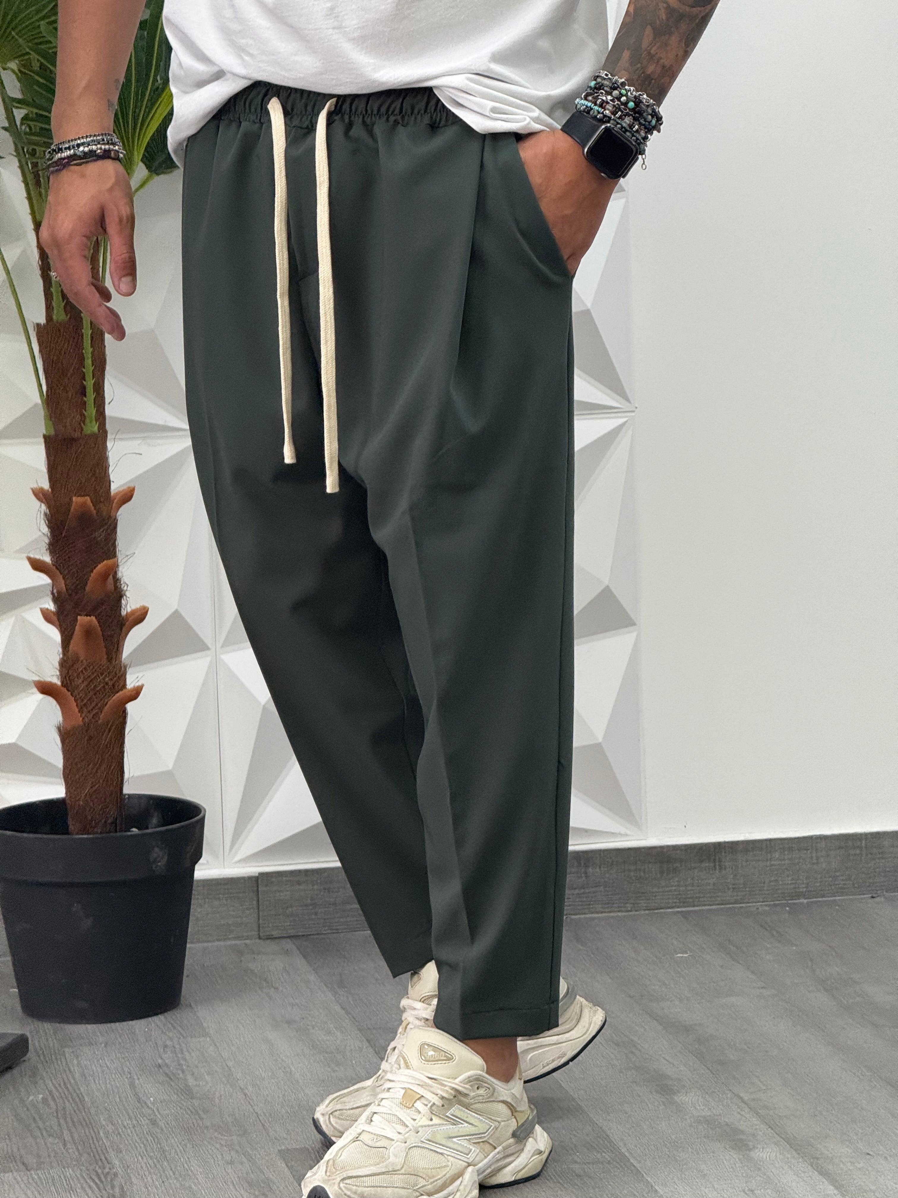 PANTALACCIO DIK VERDE BOSCO NEW JOB BRAND