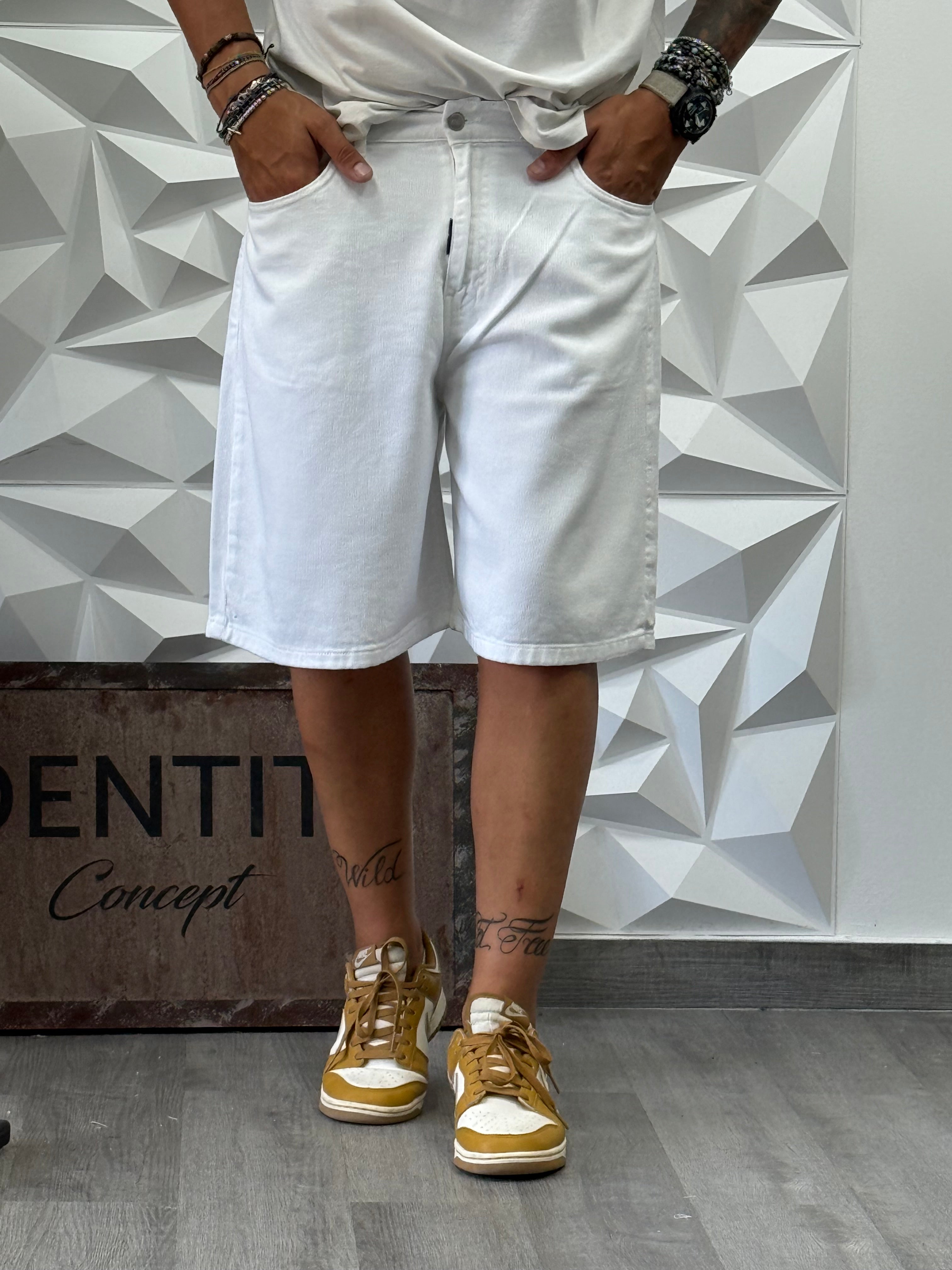 BERMUDA BALEN BIANCO NEW JOB BRAND