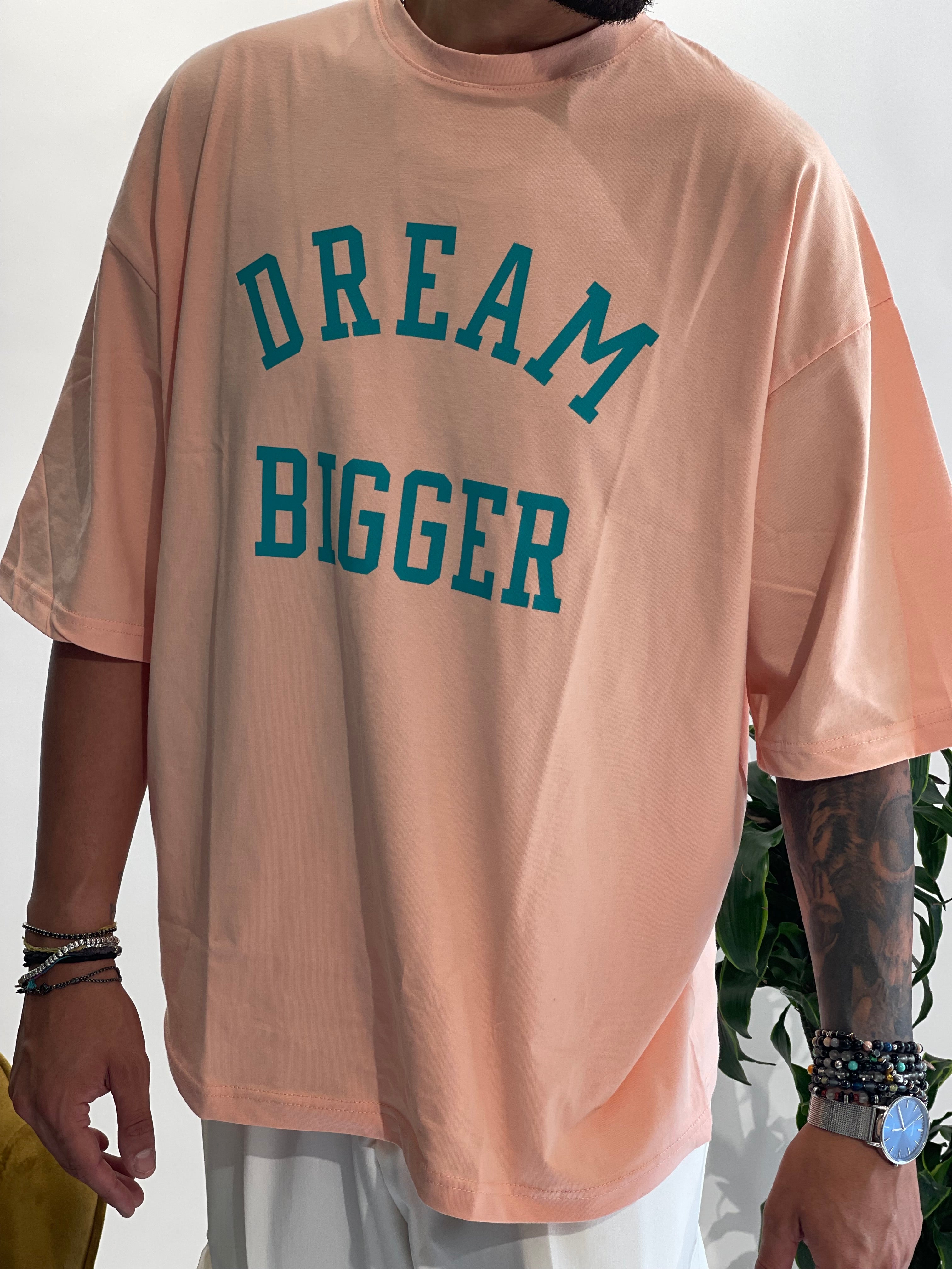 SHIRT DREAM BIGGER PESCA NEW JOB BRAND