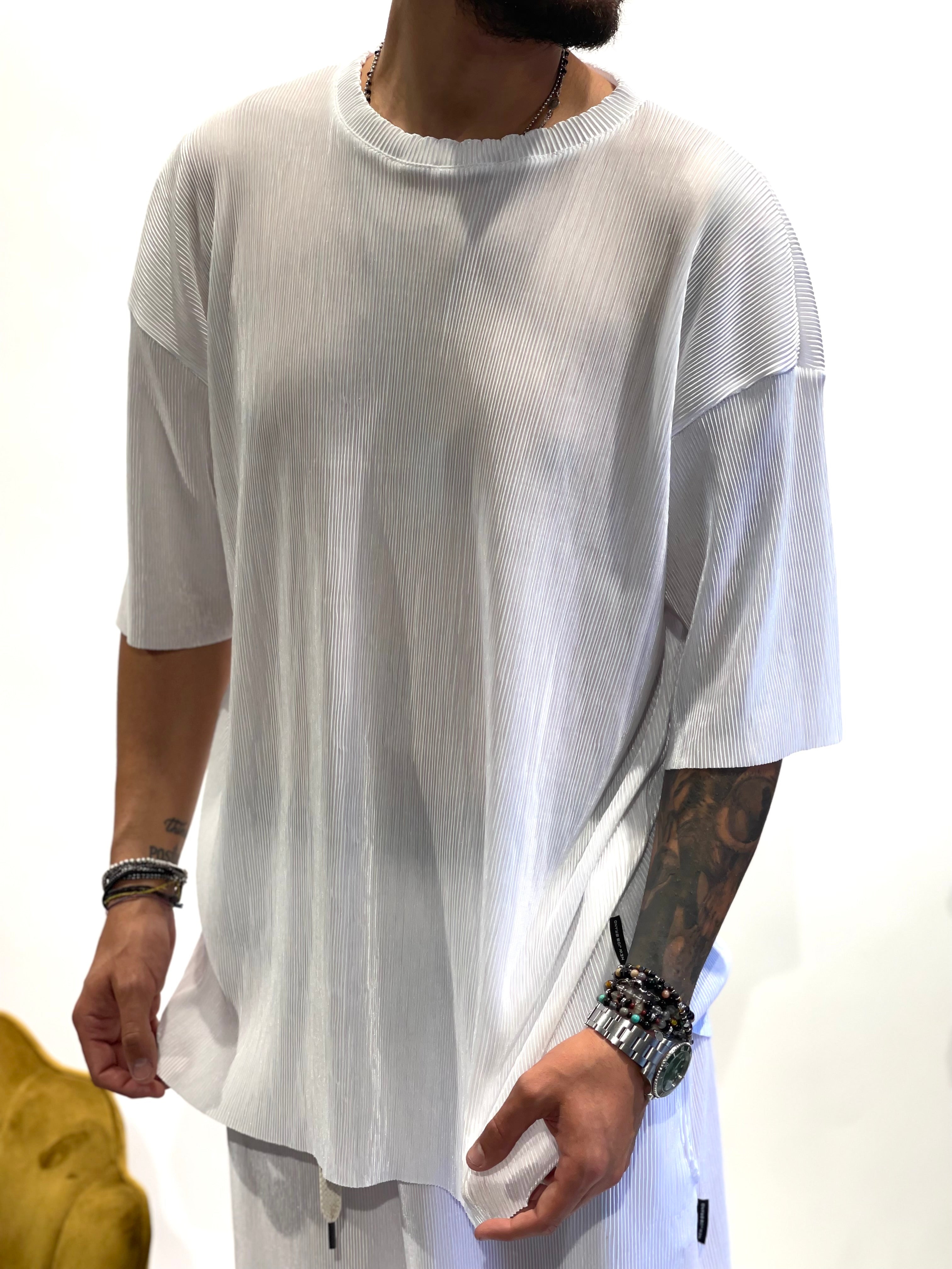 Coordinato PLISSETTATO Bianco