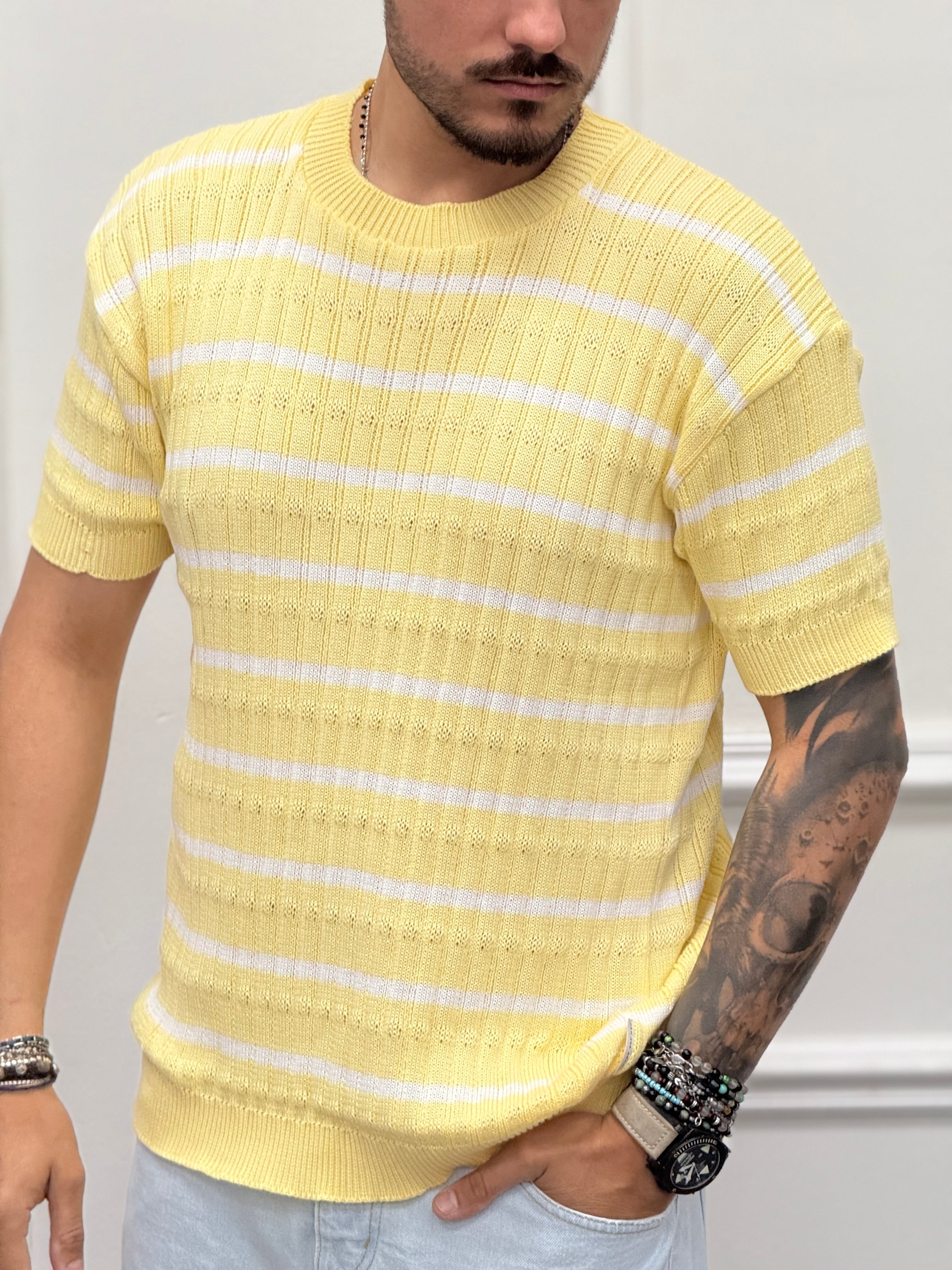 SHIRT IN FILO RIGATA NEW JOB BRAND