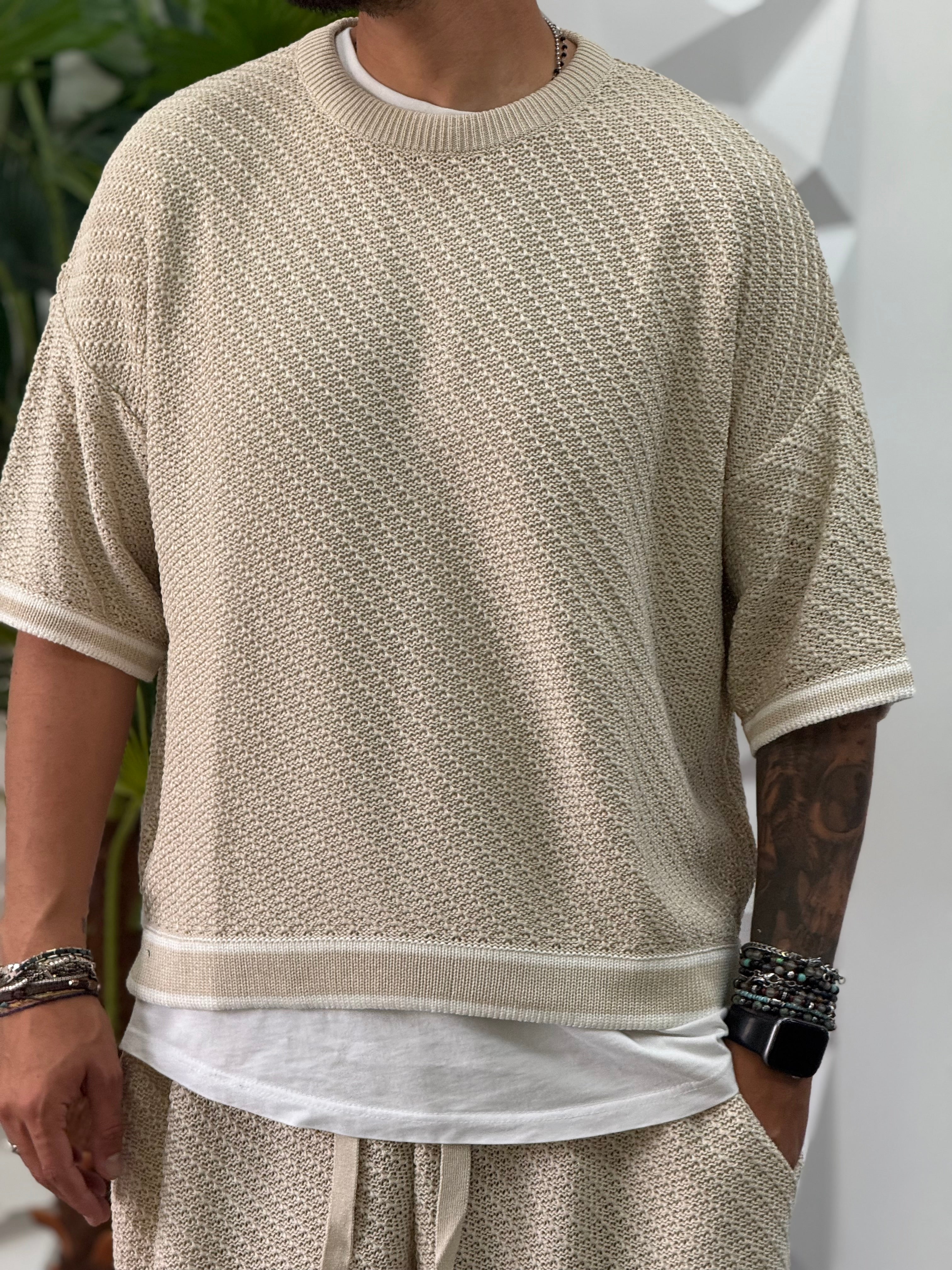 COORDINATO BALI BEIGE NEW JOB BRAND