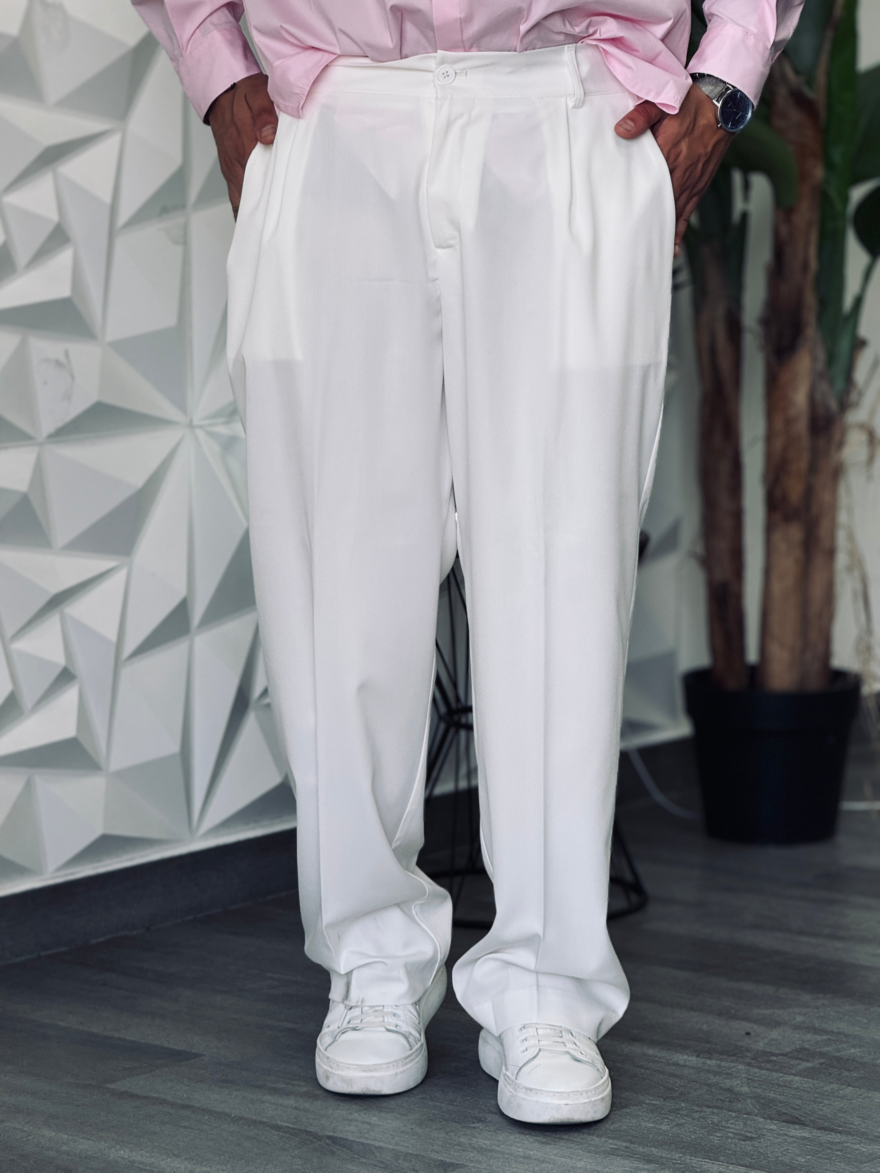 PANTALACCIO PONZA BIANCO NEW JOB BRAND