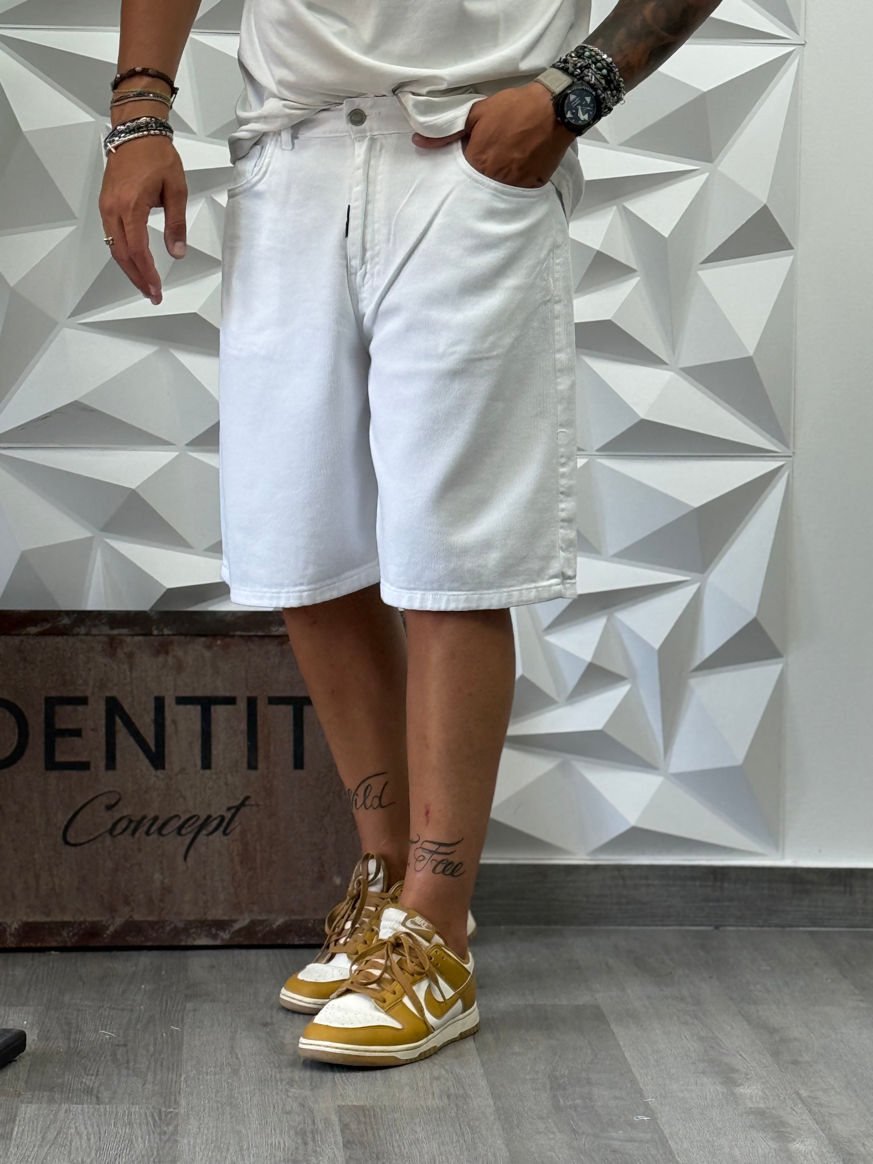 BERMUDA BALEN BIANCO NEW JOB BRAND