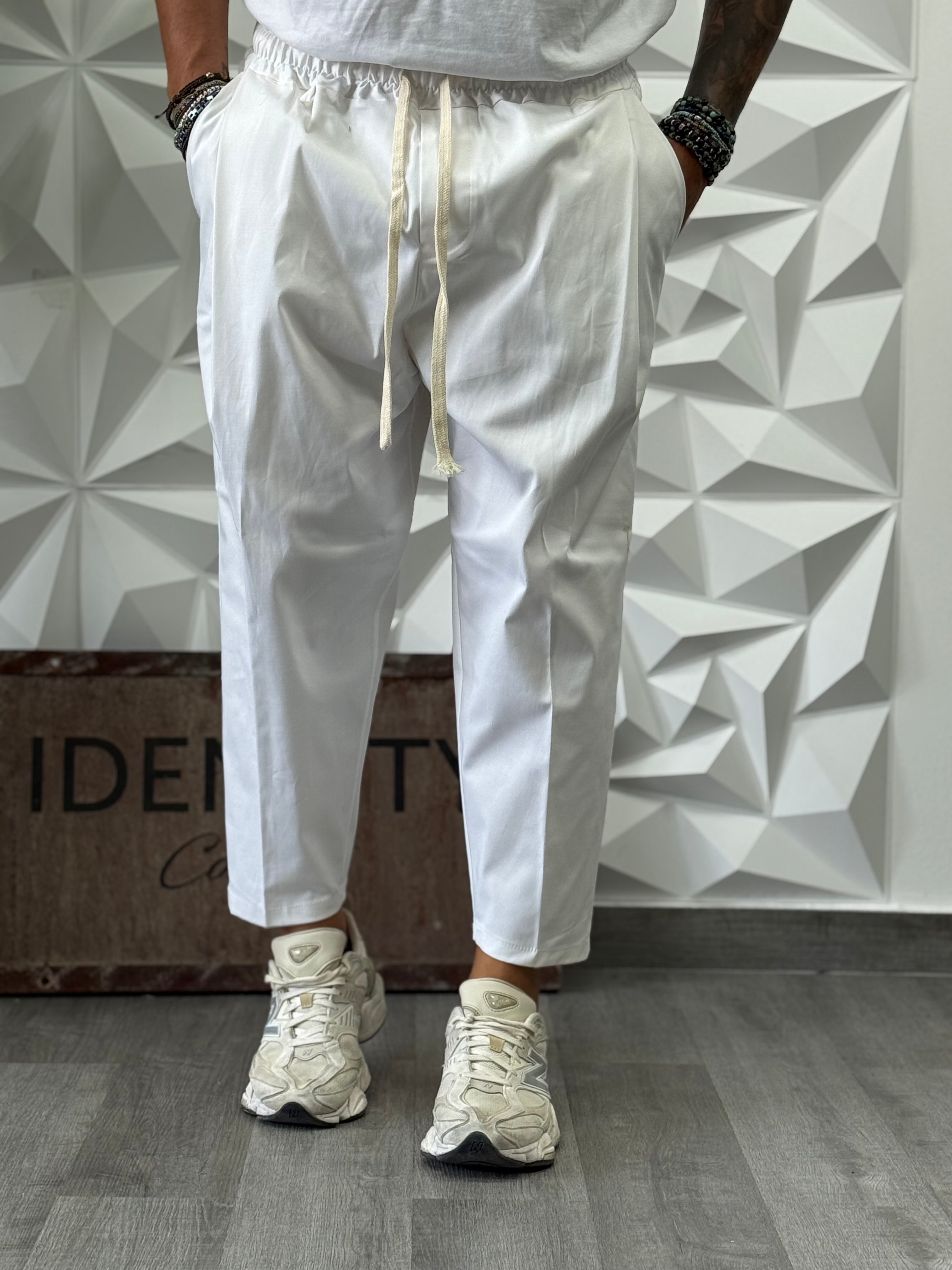 PANTALACCIO DIK BIANCO NEW JOB BRAND