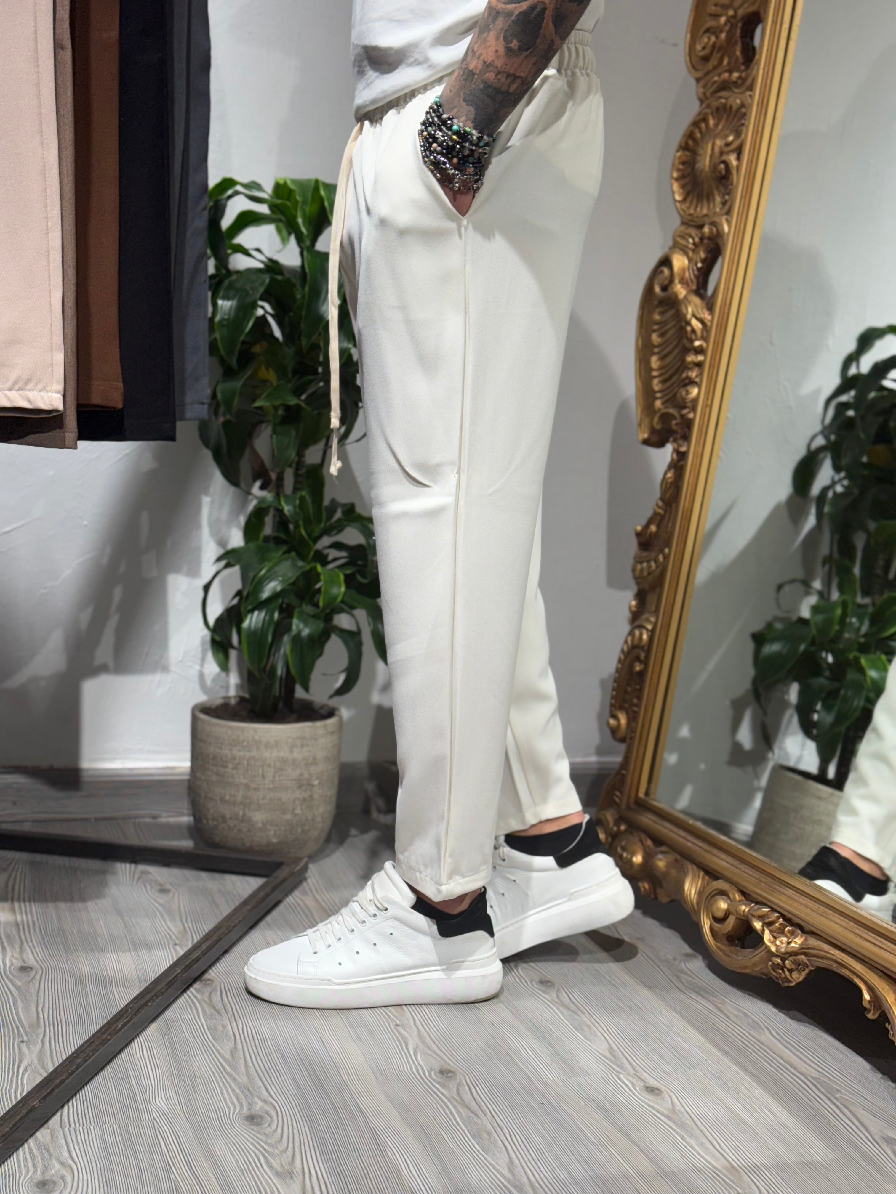 PANTALACCIO NIZZA PANNA NEW JOB BRAND