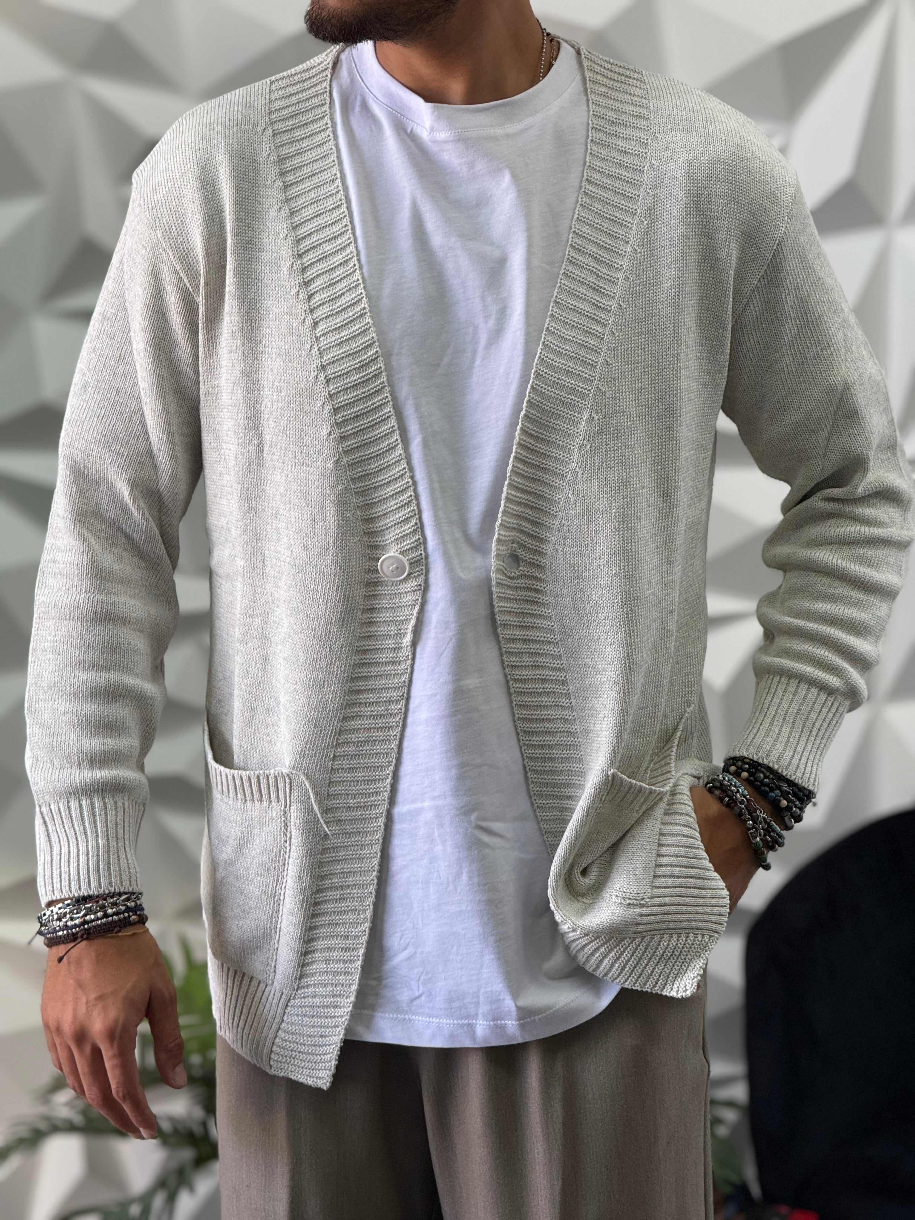 Cardigan ghiaccio New Job Brand