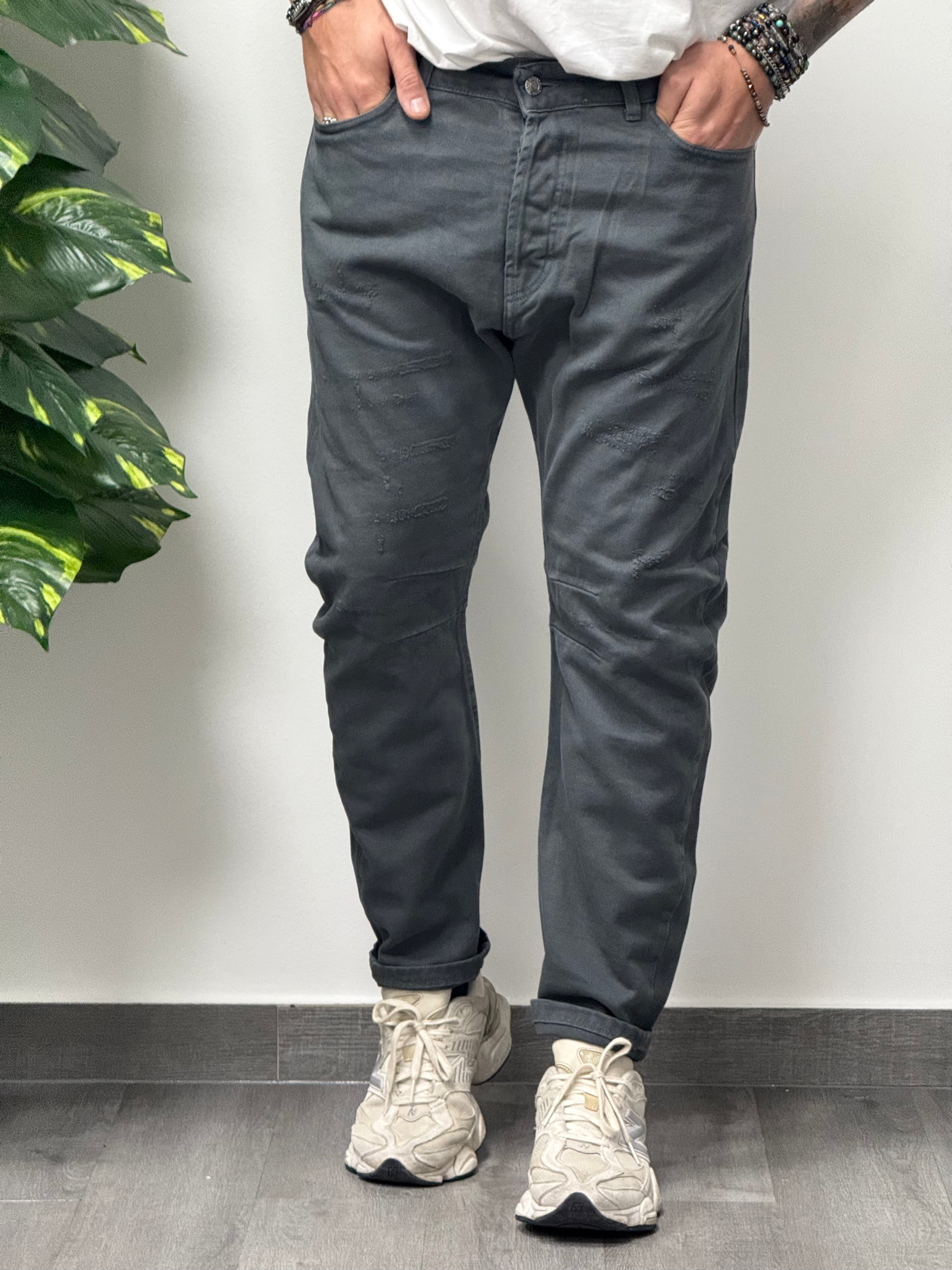 JEANS BULL GRIGIO NEW JOB BRAND