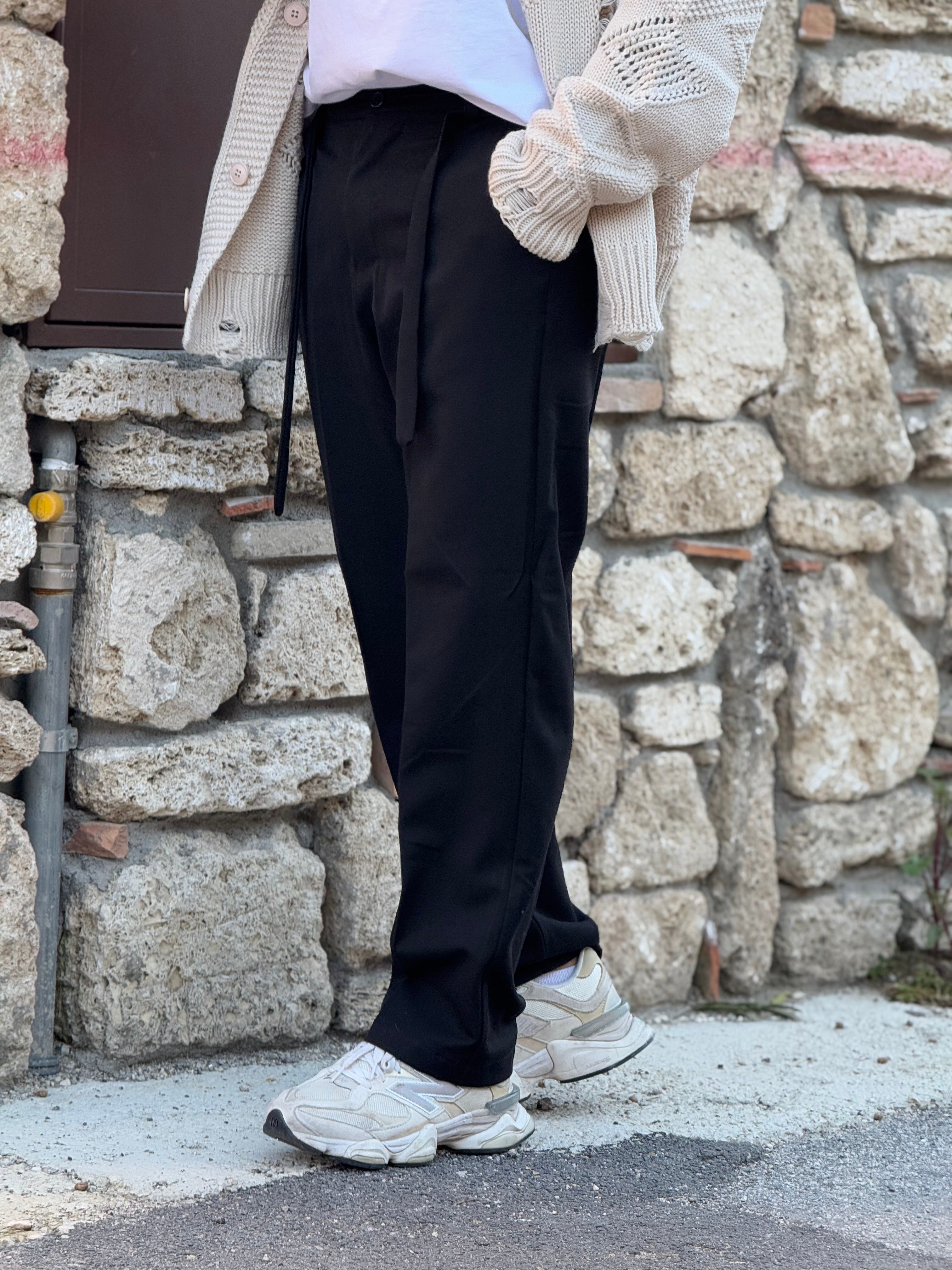 PANTALONE NERO TORONTO NEW JOB BRAND