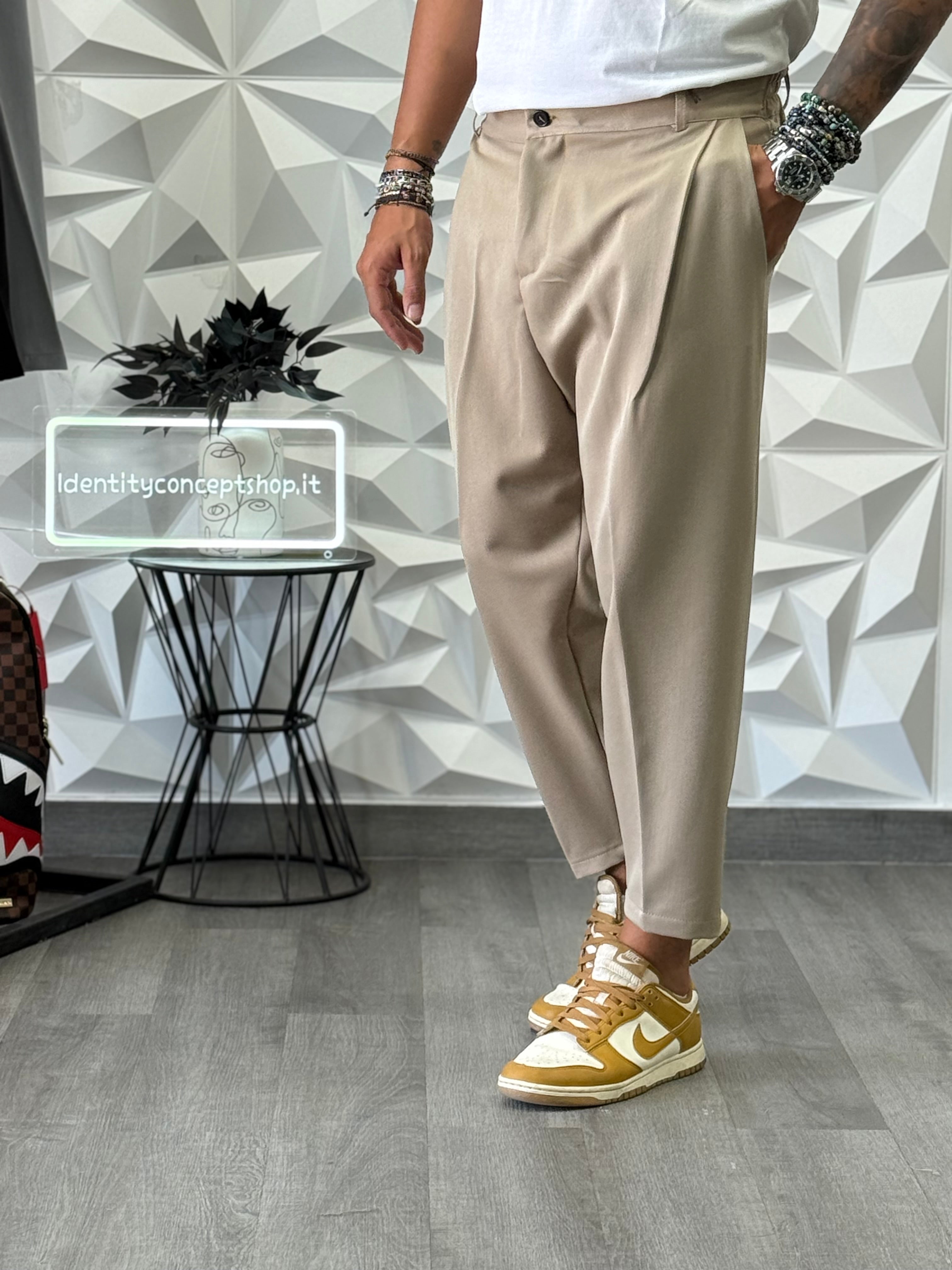 Pantalone Montecarlo/fv beige new job brand