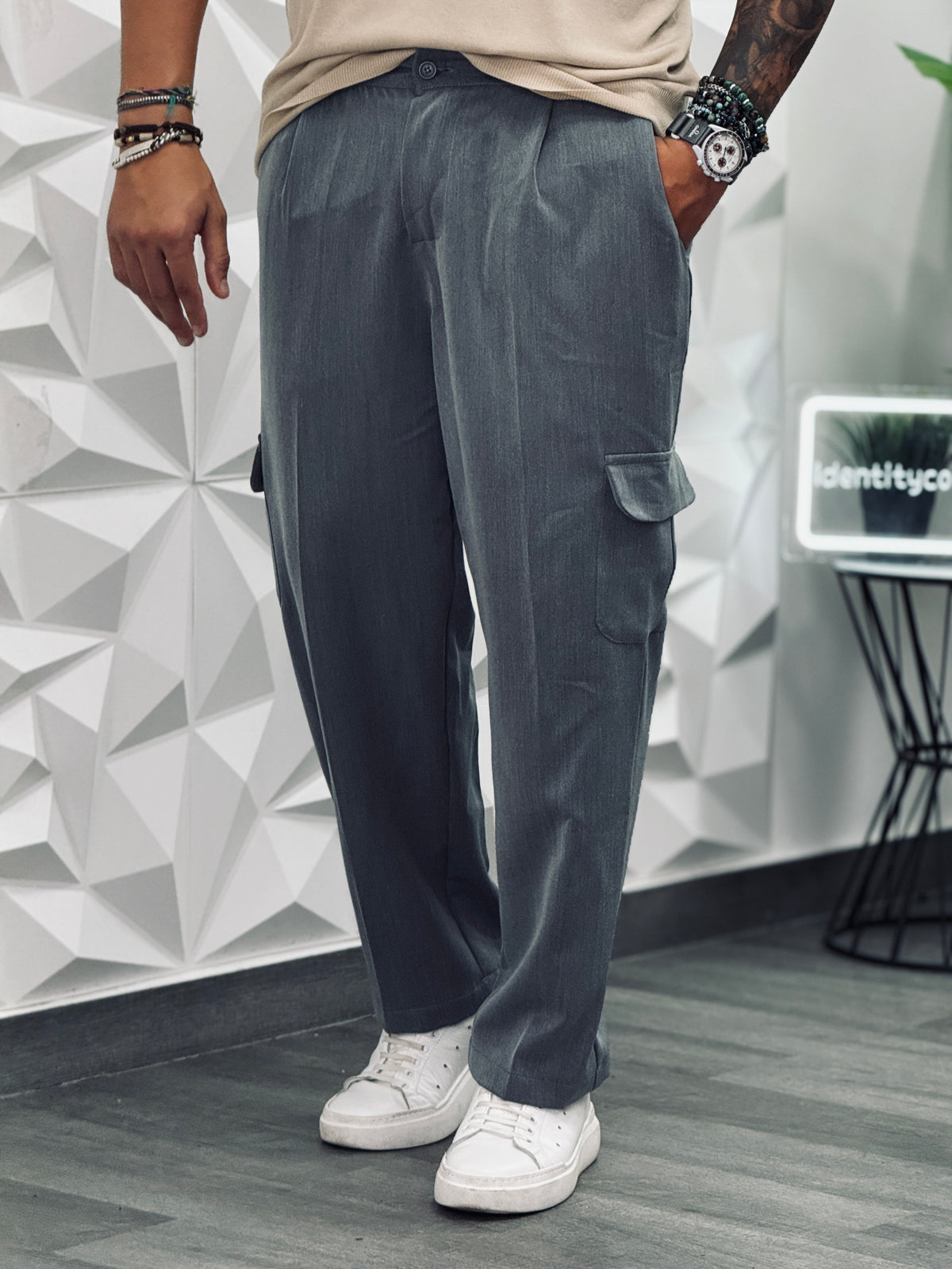 PANTALACCIO STROMBOLI ANTRACITE NEW JOB BRAND
