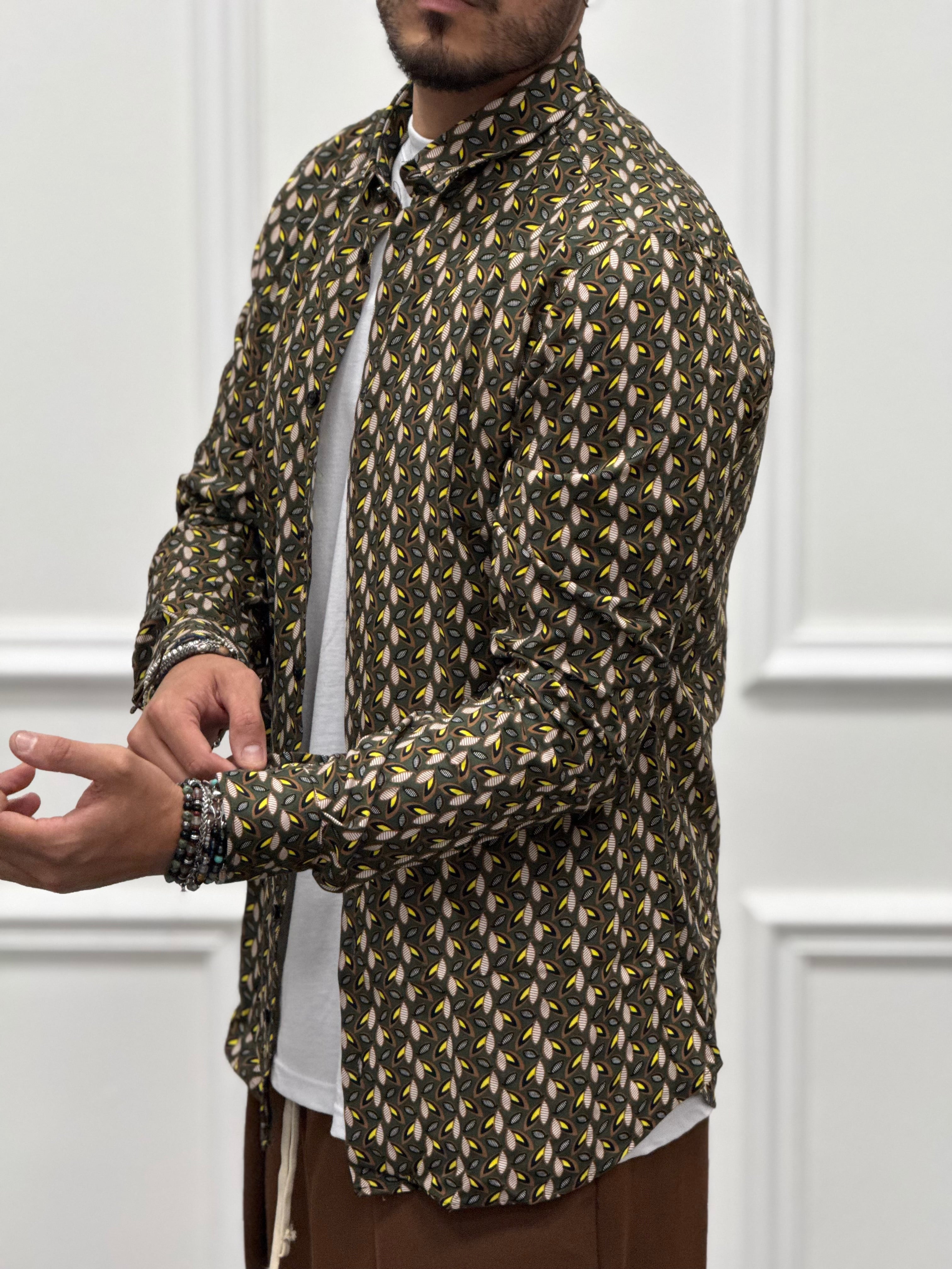 Camicia foglia new job brand