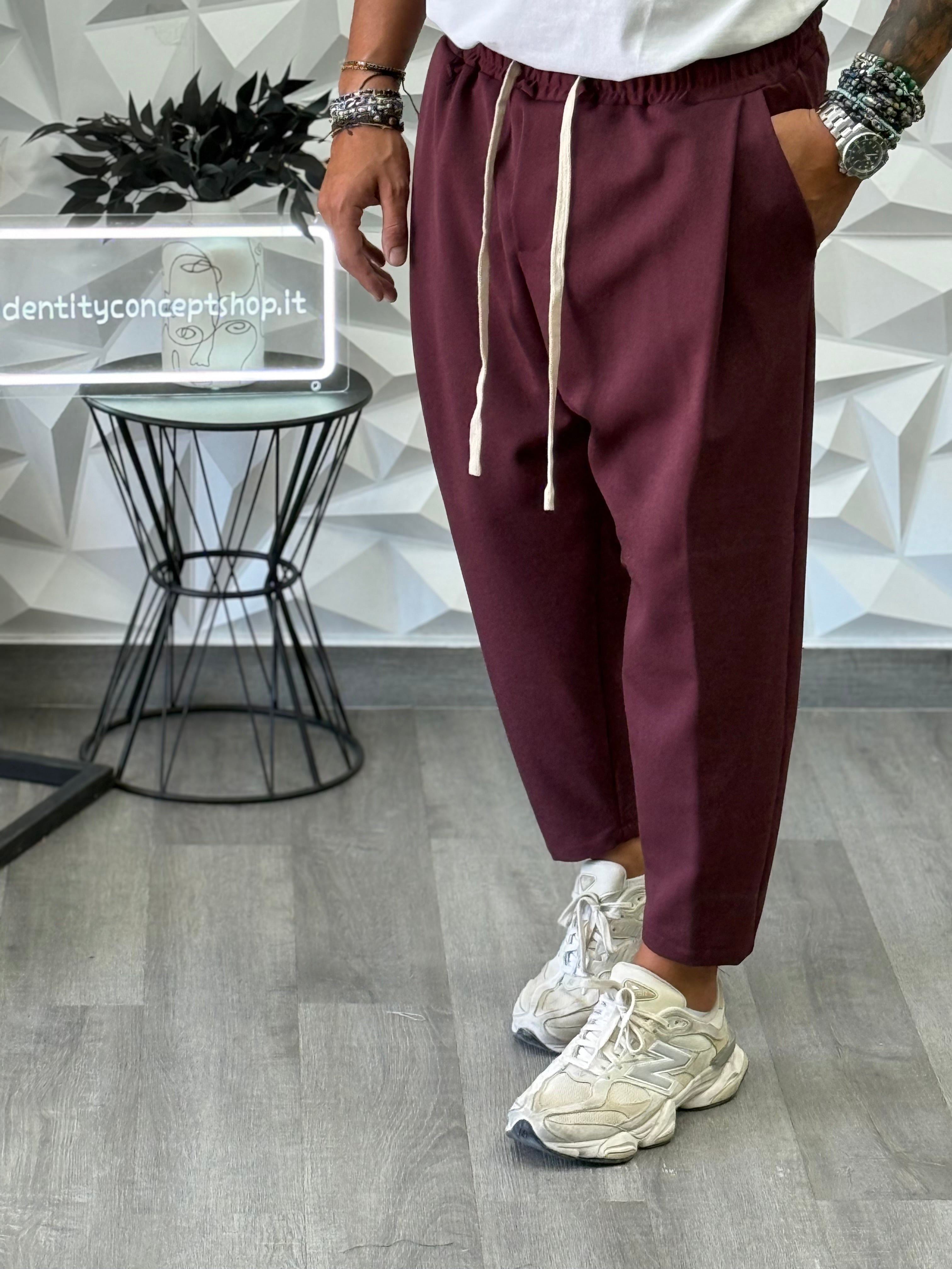 PANTALACCIO DIK BORDEAUX NEW JOB BRAND